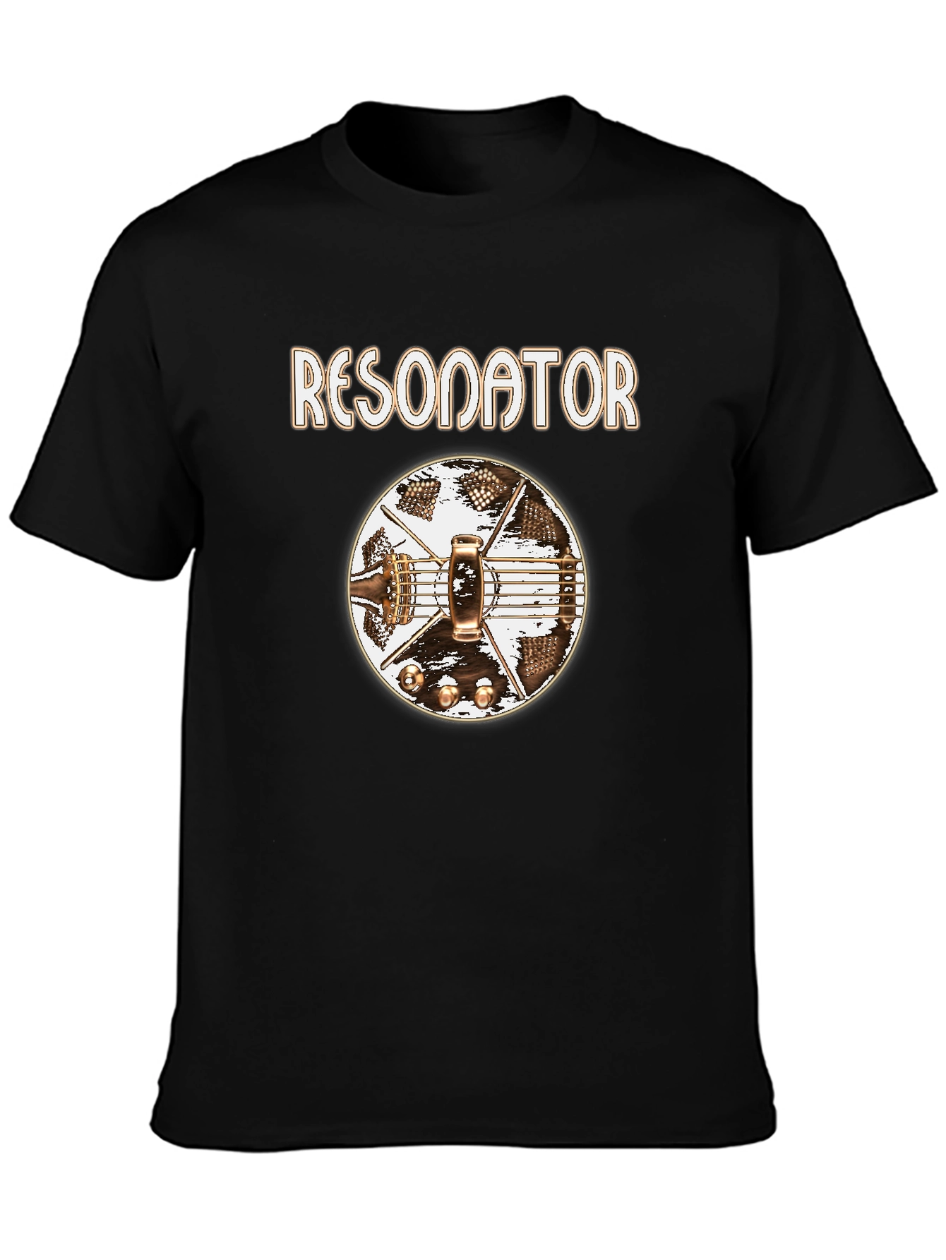 Resonator Guitar T-Shirt - Unique Music Lover Gift