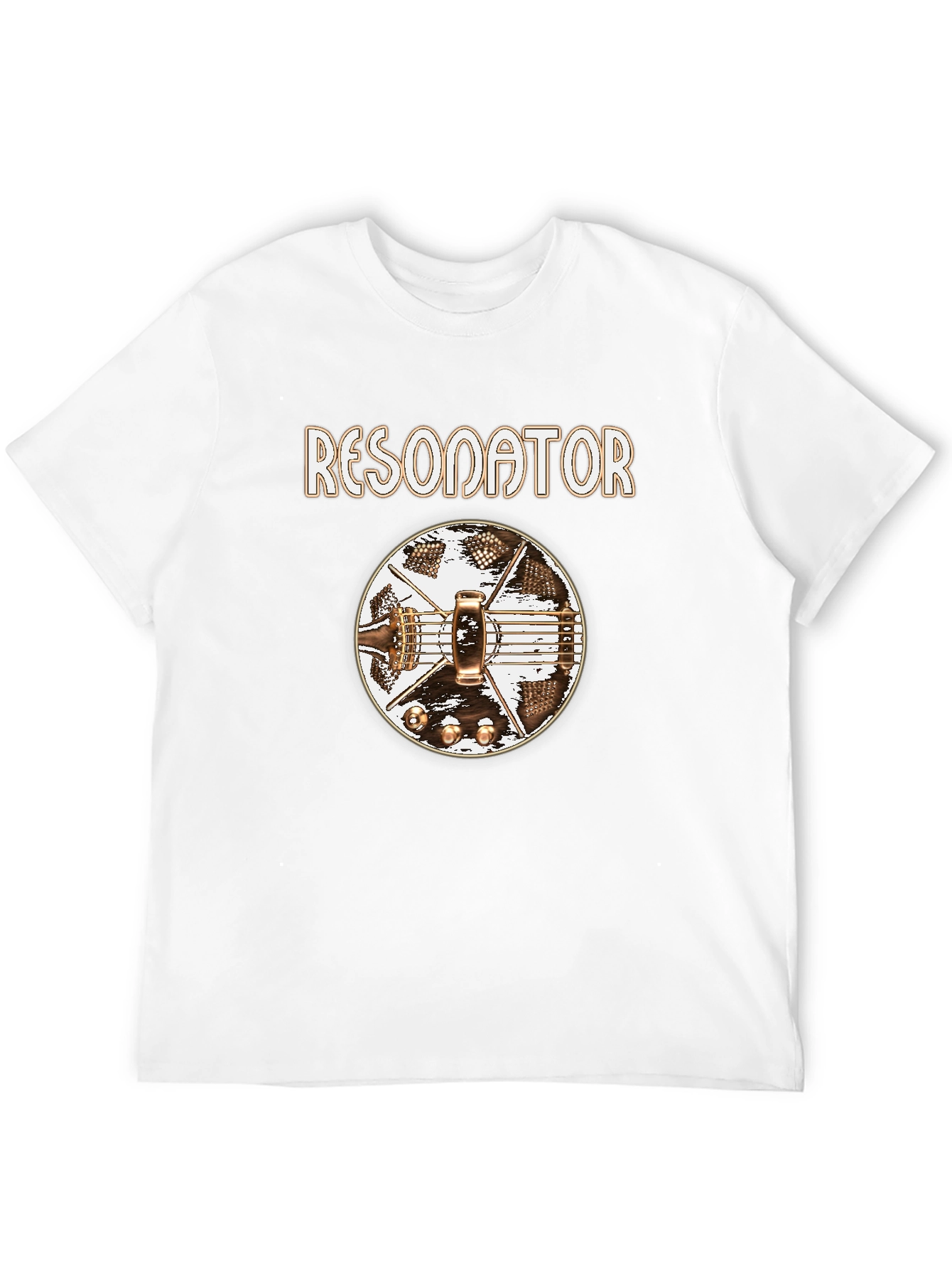 Resonator Guitar T-Shirt - Unique Music Lover Gift