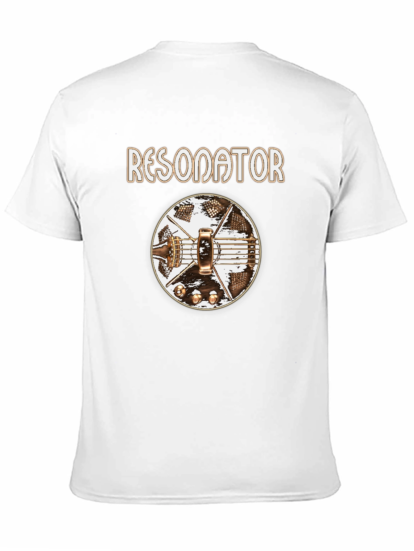 Resonator Guitar T-Shirt - Unique Music Lover Gift