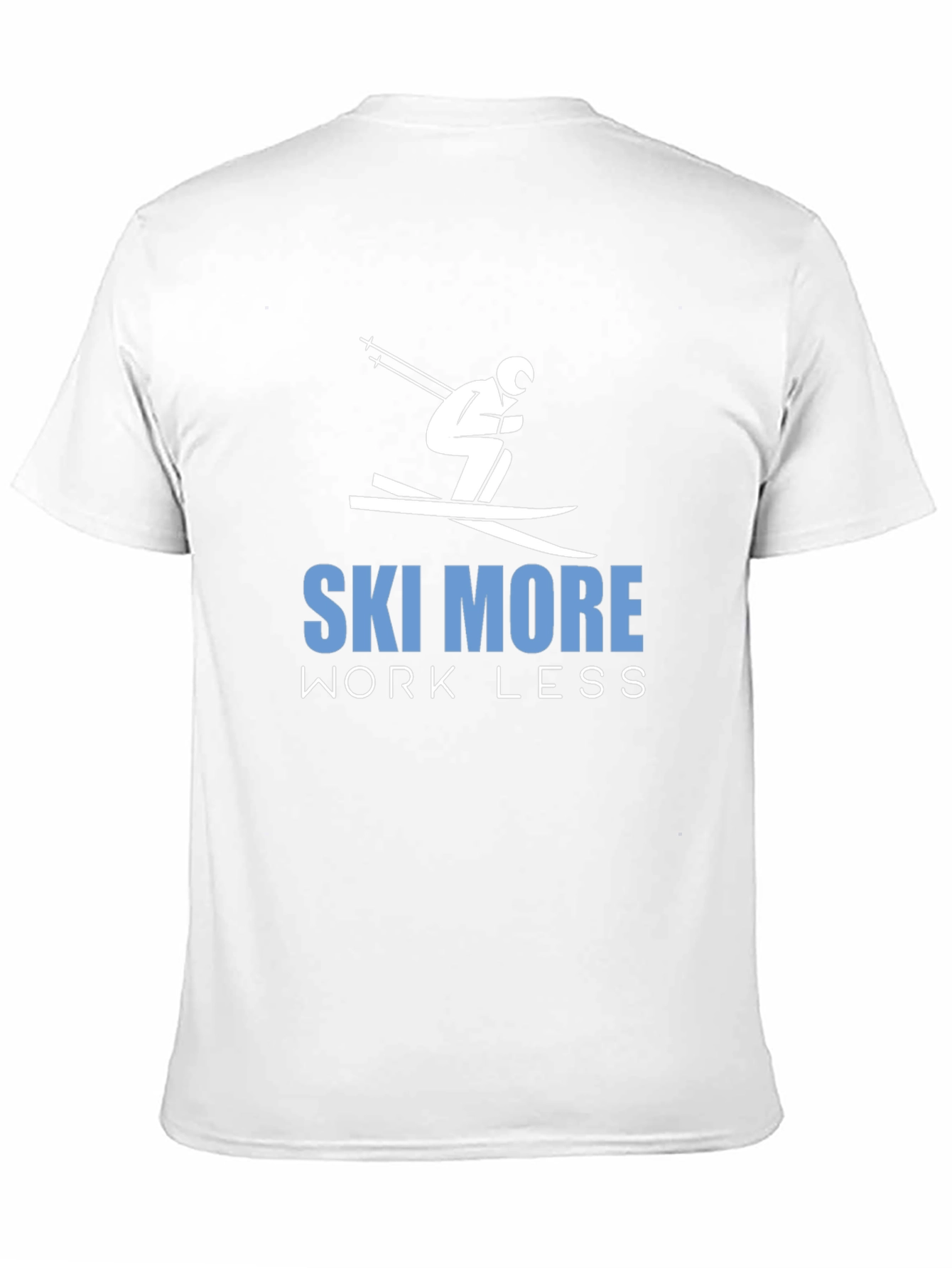 Ski More Work Less Graphic Tee