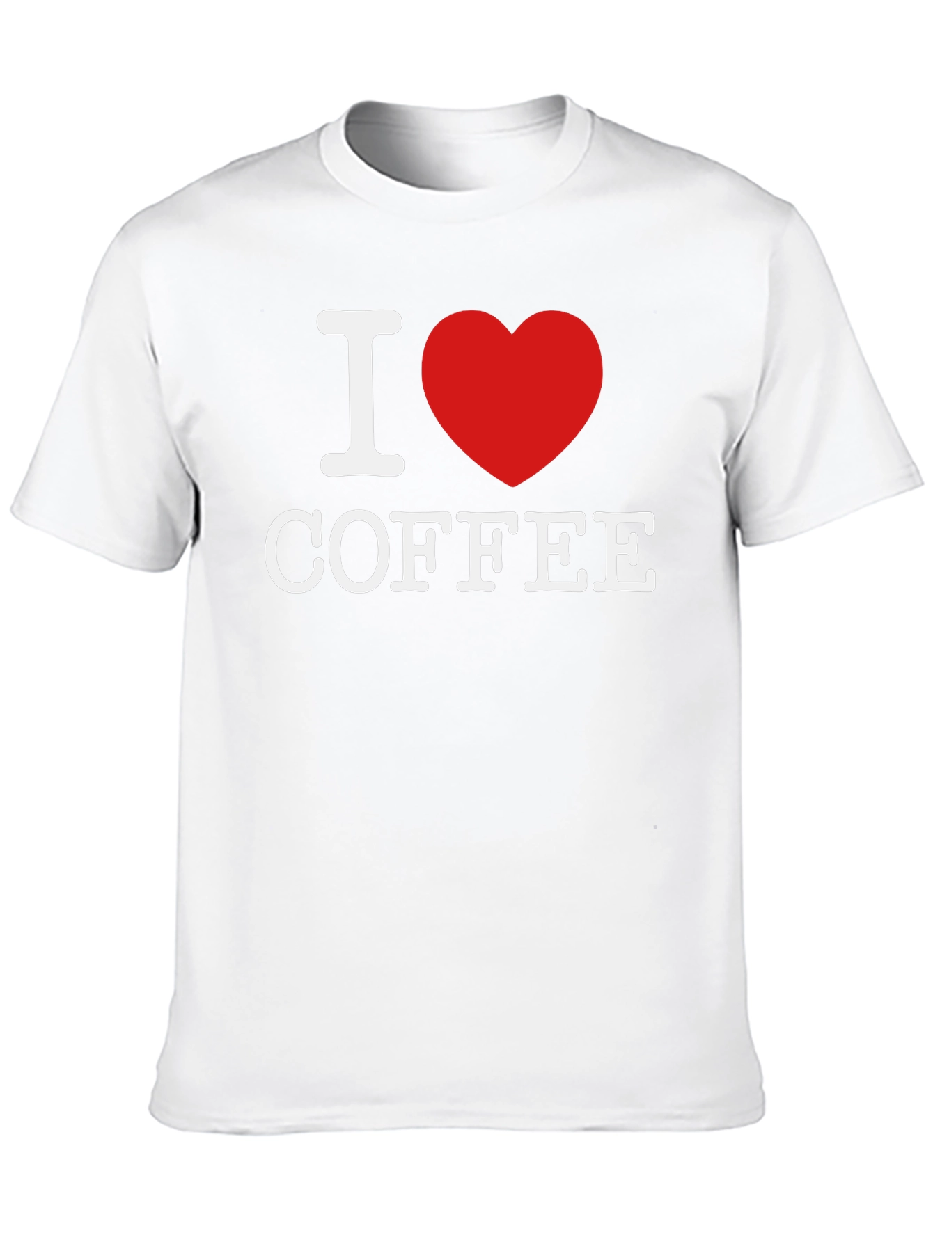 I Love Coffee T-Shirt - Classic Graphic Tee