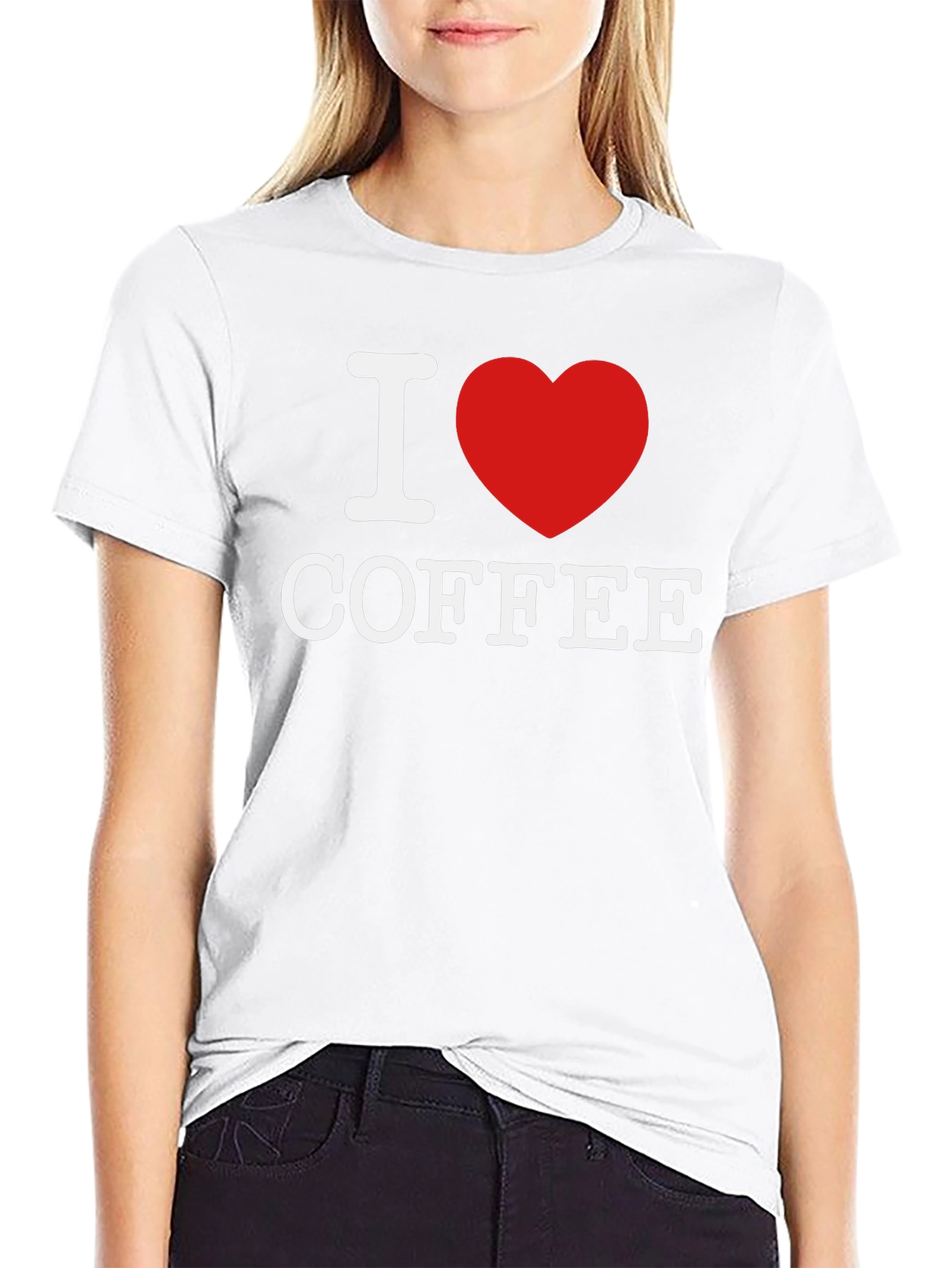 I Love Coffee T-Shirt - Classic Graphic Tee