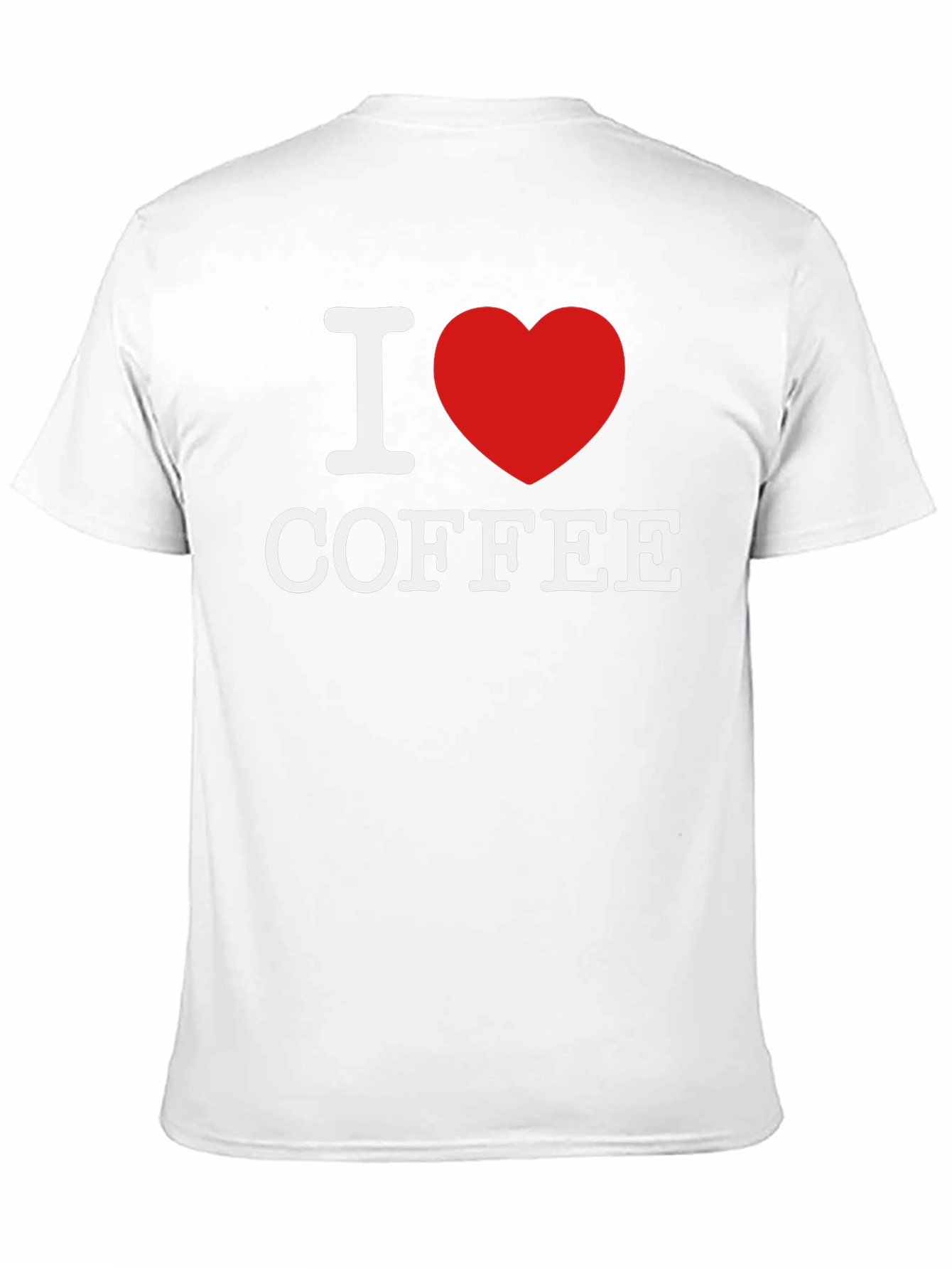 I Love Coffee T-Shirt - Classic Graphic Tee