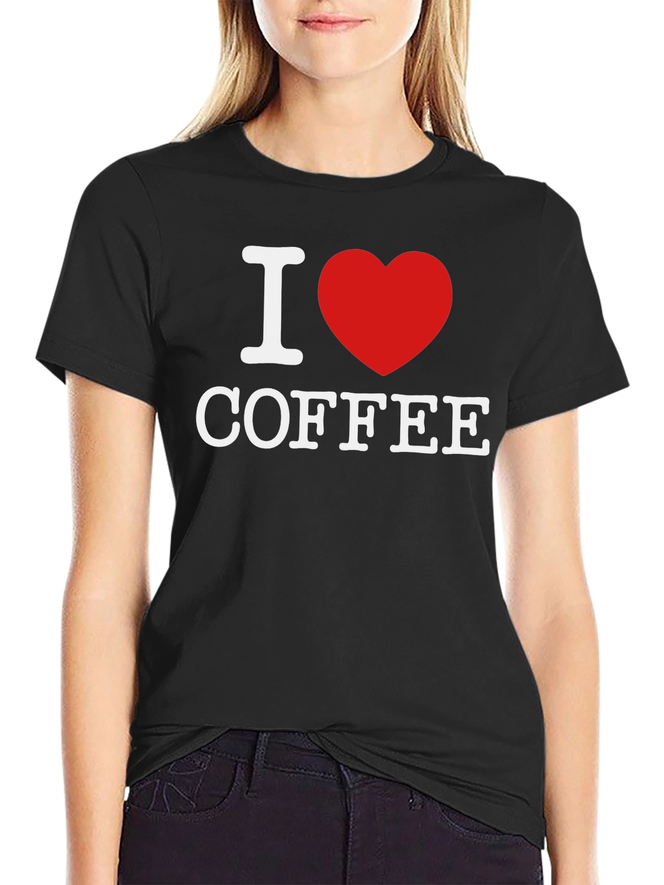I Love Coffee T-Shirt - Classic Graphic Tee