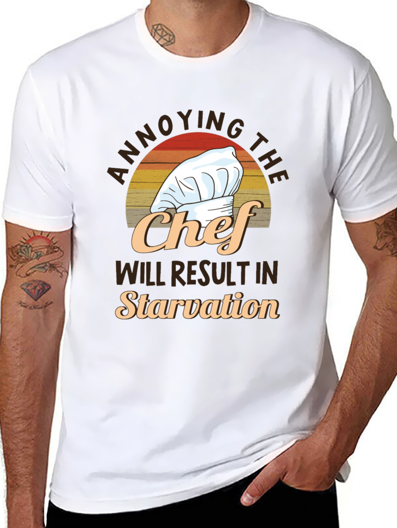 Annoying the Chef T-Shirt - Funny Culinary Gift