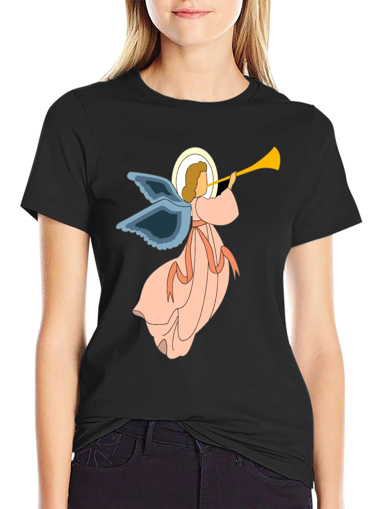 Angel Trumpet Graphic T-Shirt