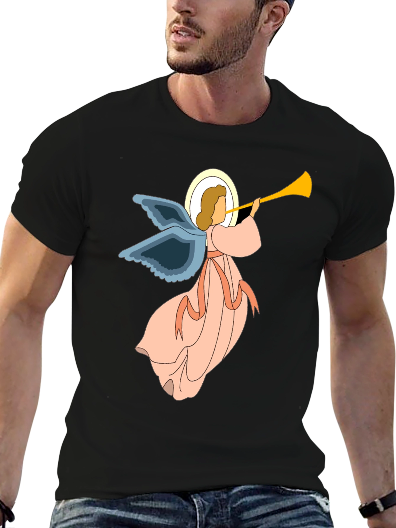 Angel Trumpet Graphic T-Shirt