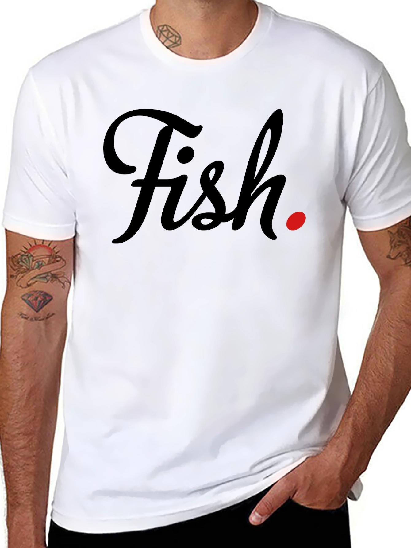 Black Fish. Graphic Tee - Stylish Comfort