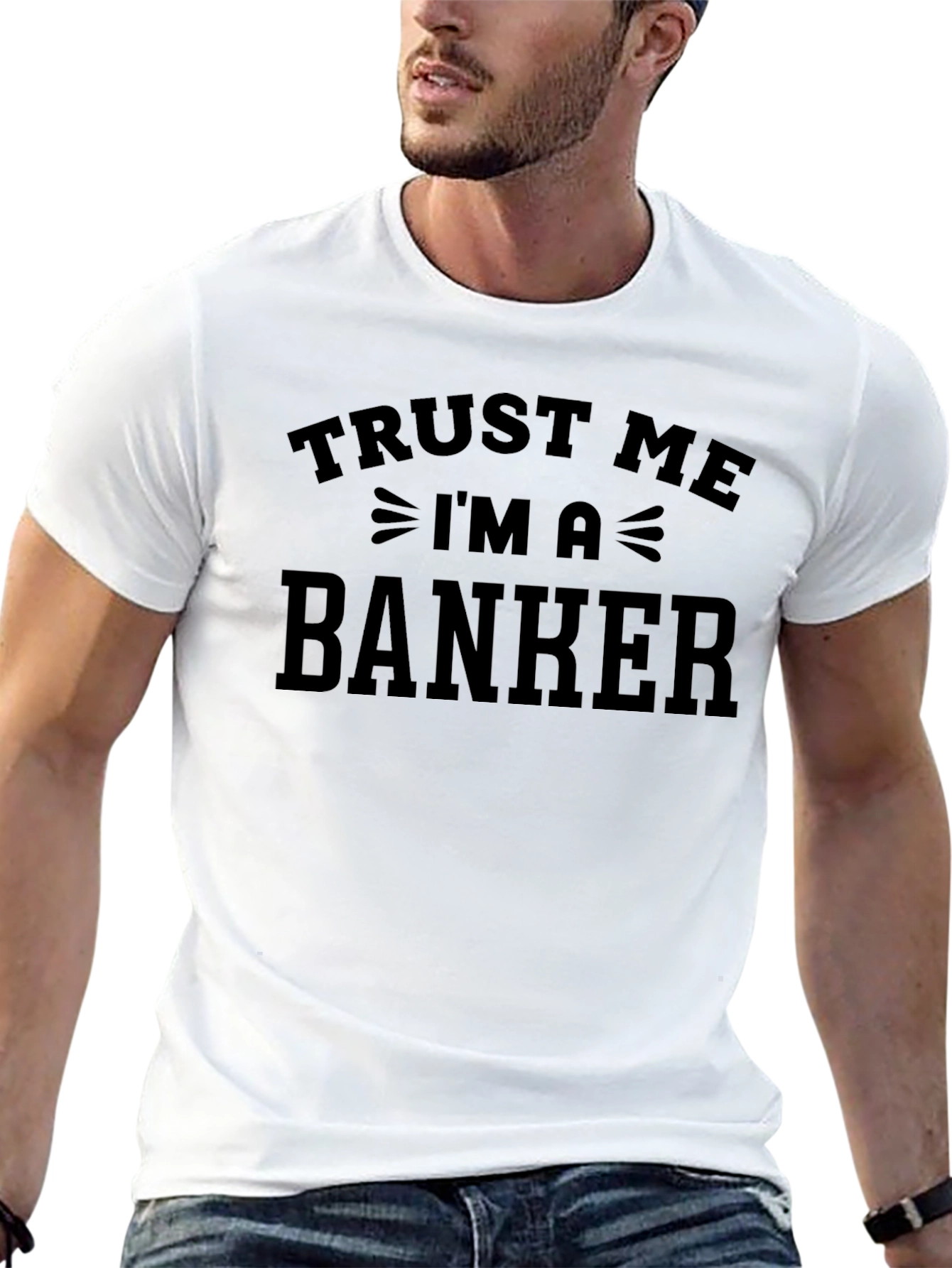 Trust Me Im a Banker Black T-Shirt