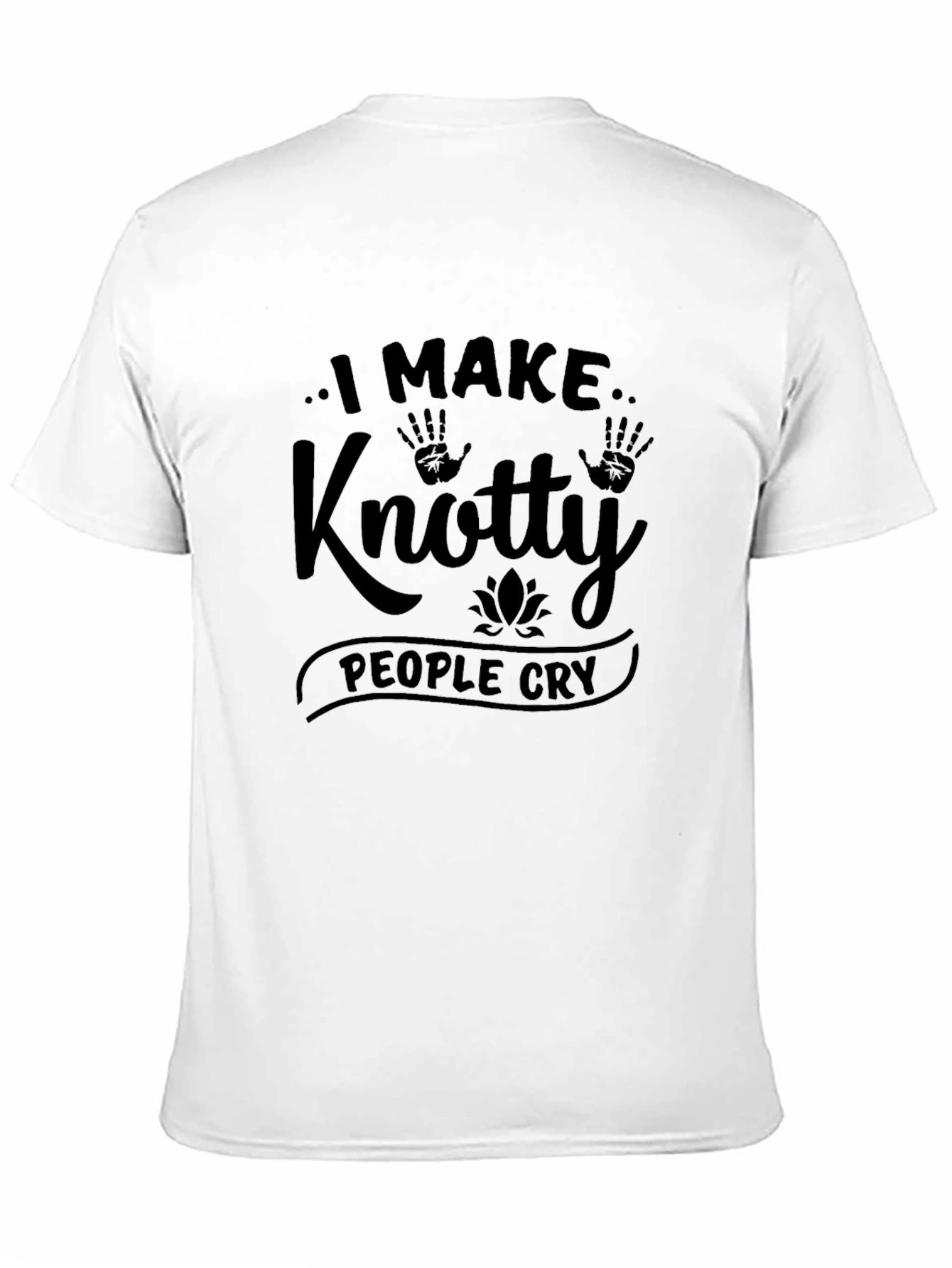Knotty People Cry Graphic T-Shirt