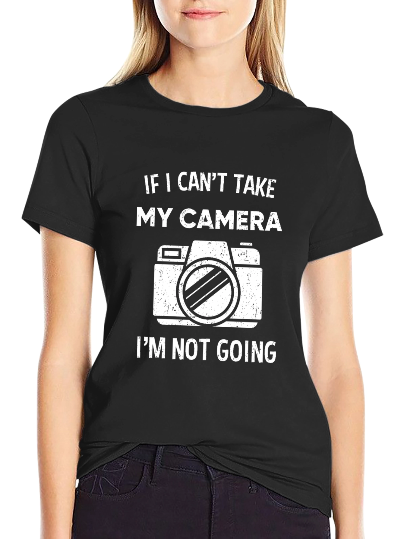 Camera Lovers Tee: If I Cant Take My Camera