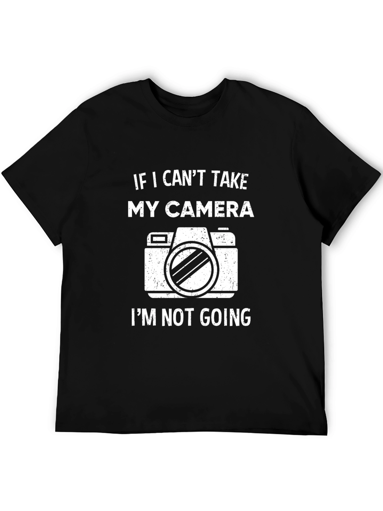 Camera Lovers Tee: If I Cant Take My Camera
