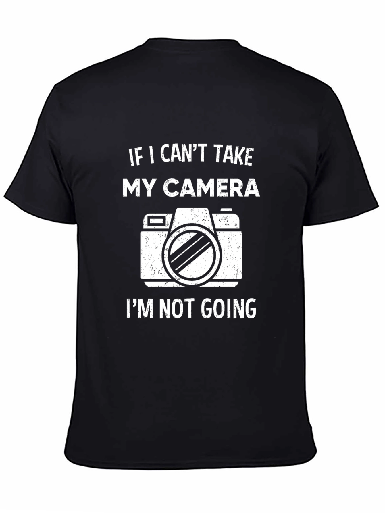 Camera Lovers Tee: If I Cant Take My Camera