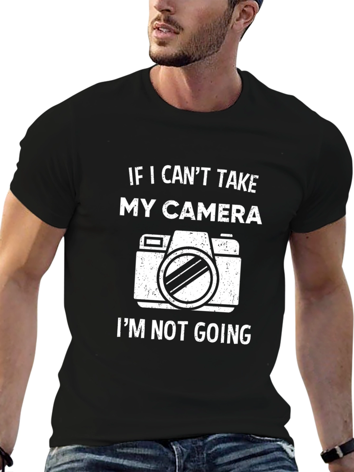 Camera Lovers Tee: If I Cant Take My Camera