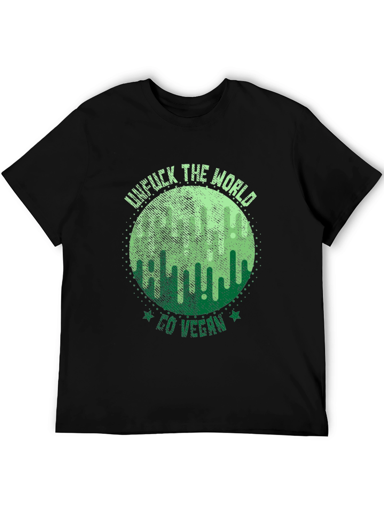 Unf*ck The World Go Vegan Graphic Tee