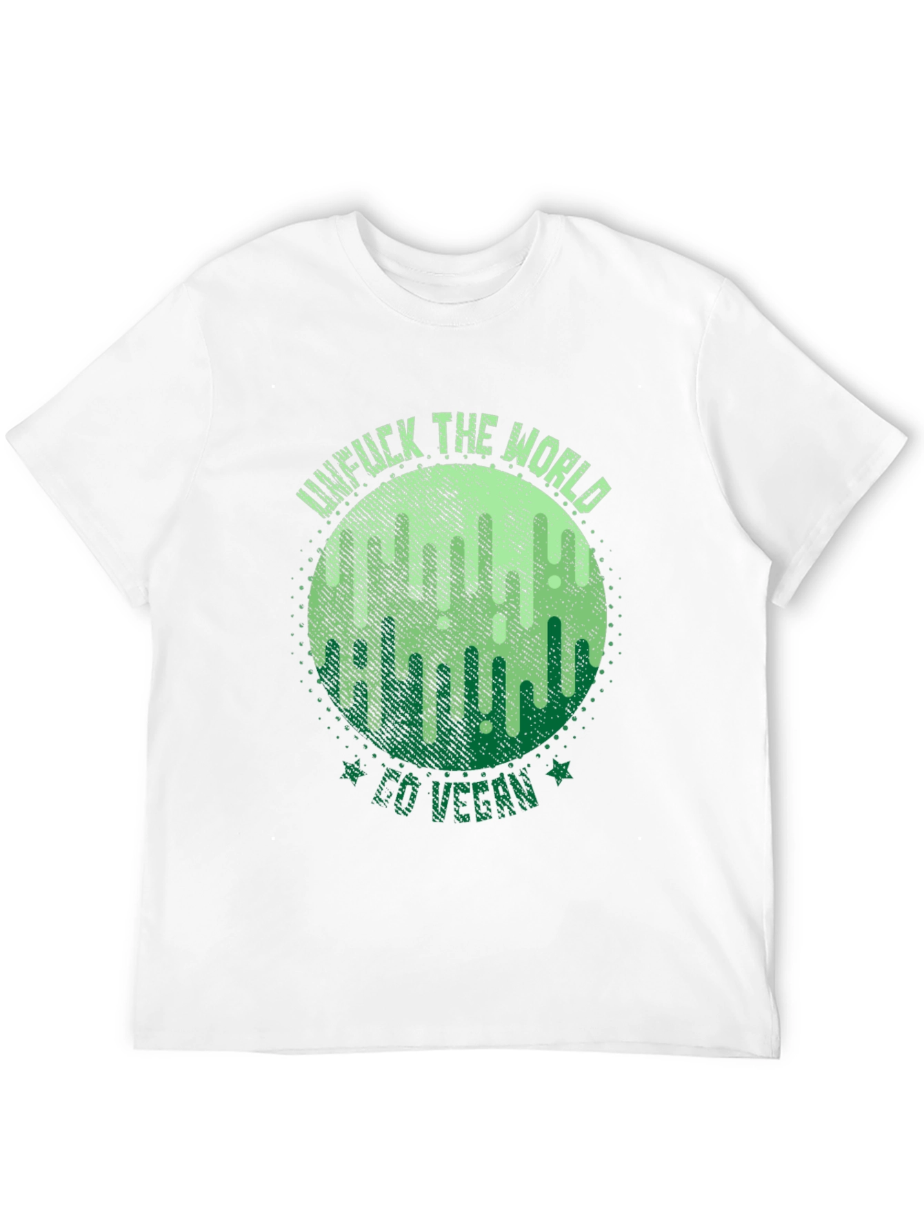Unf*ck The World Go Vegan Graphic Tee