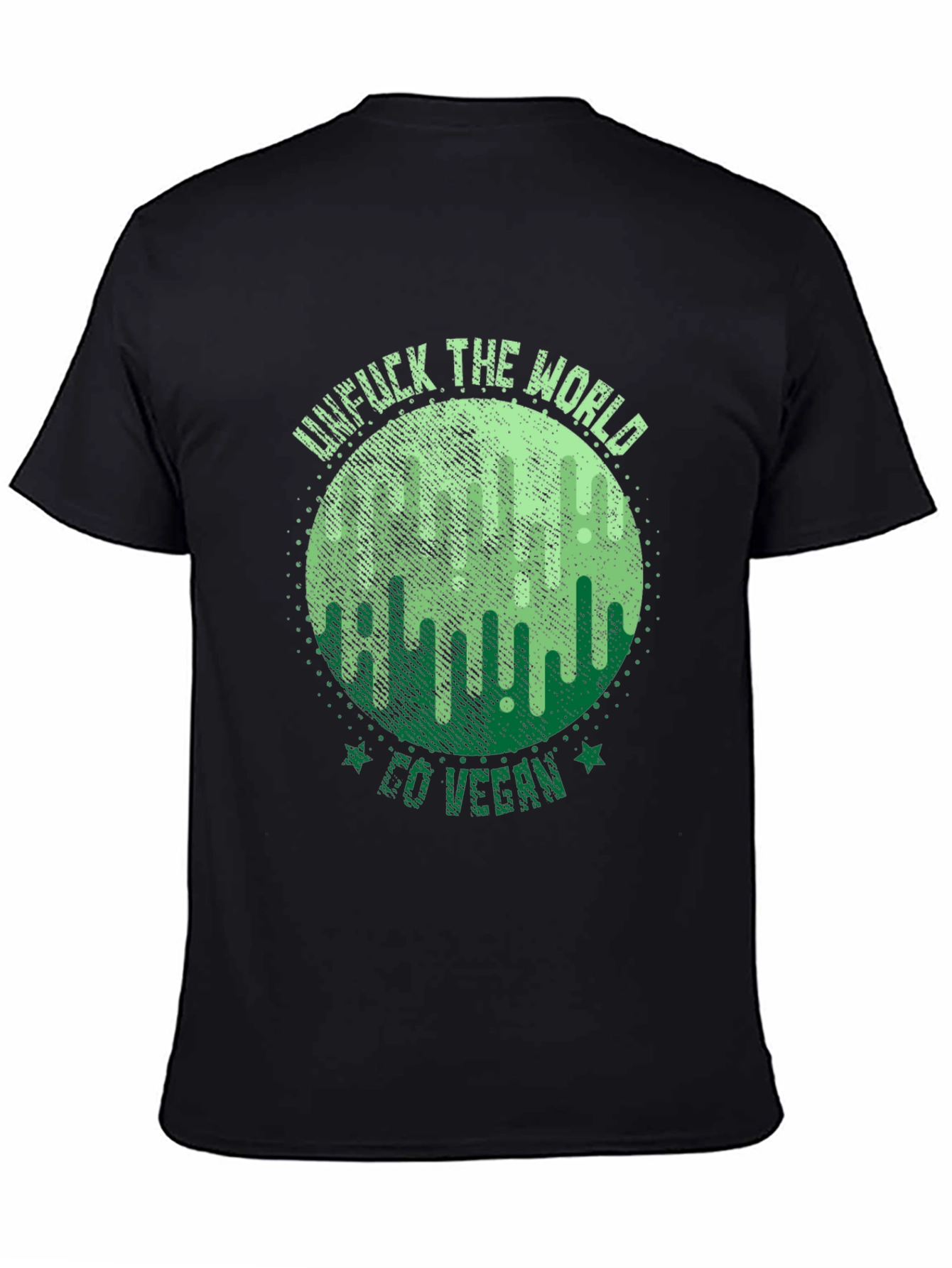 Unf*ck The World Go Vegan Graphic Tee