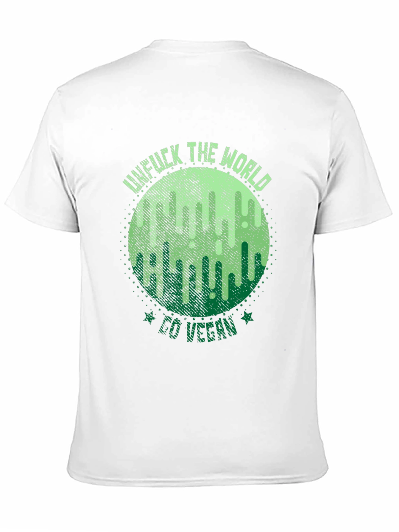 Unf*ck The World Go Vegan Graphic Tee