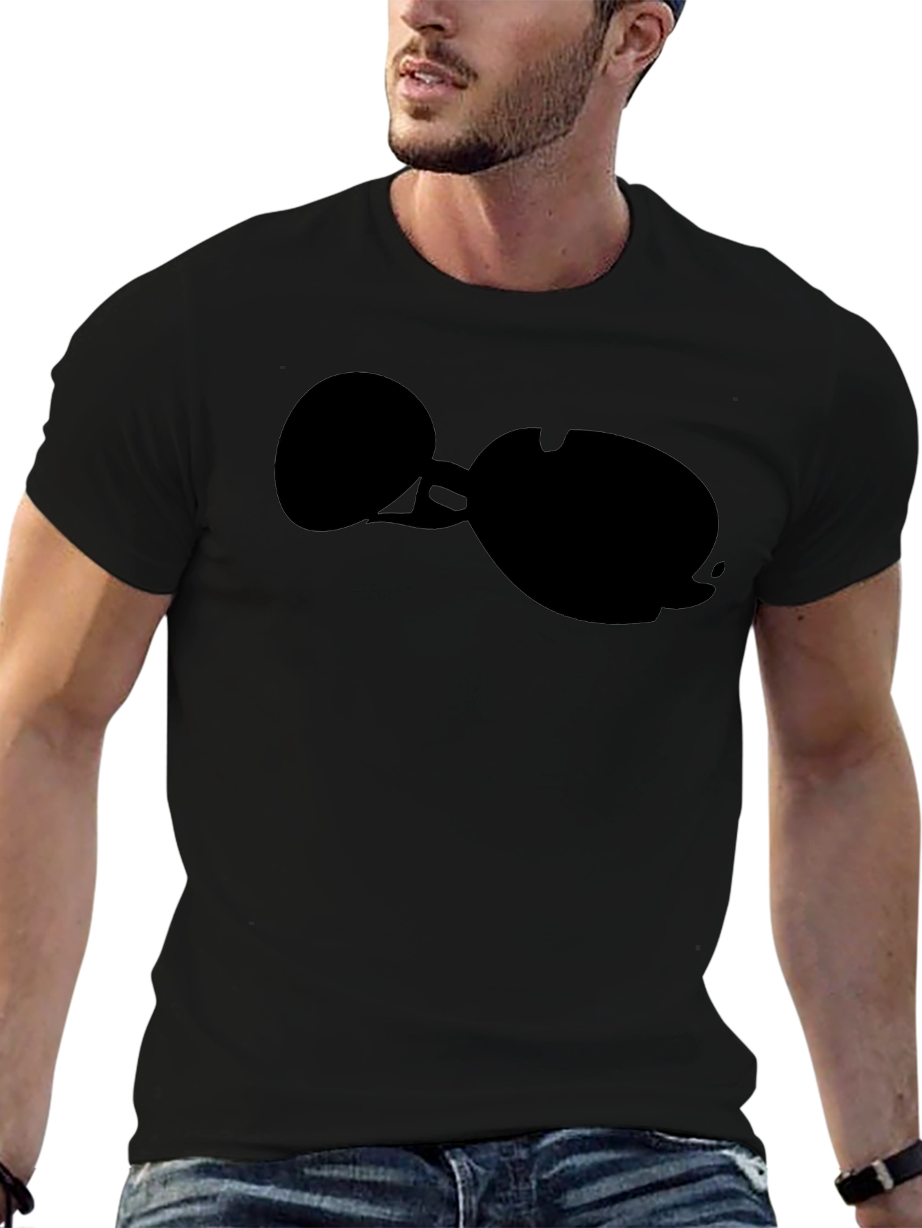 Shaded Silhouette Tee - Cool Graphic T-Shirt