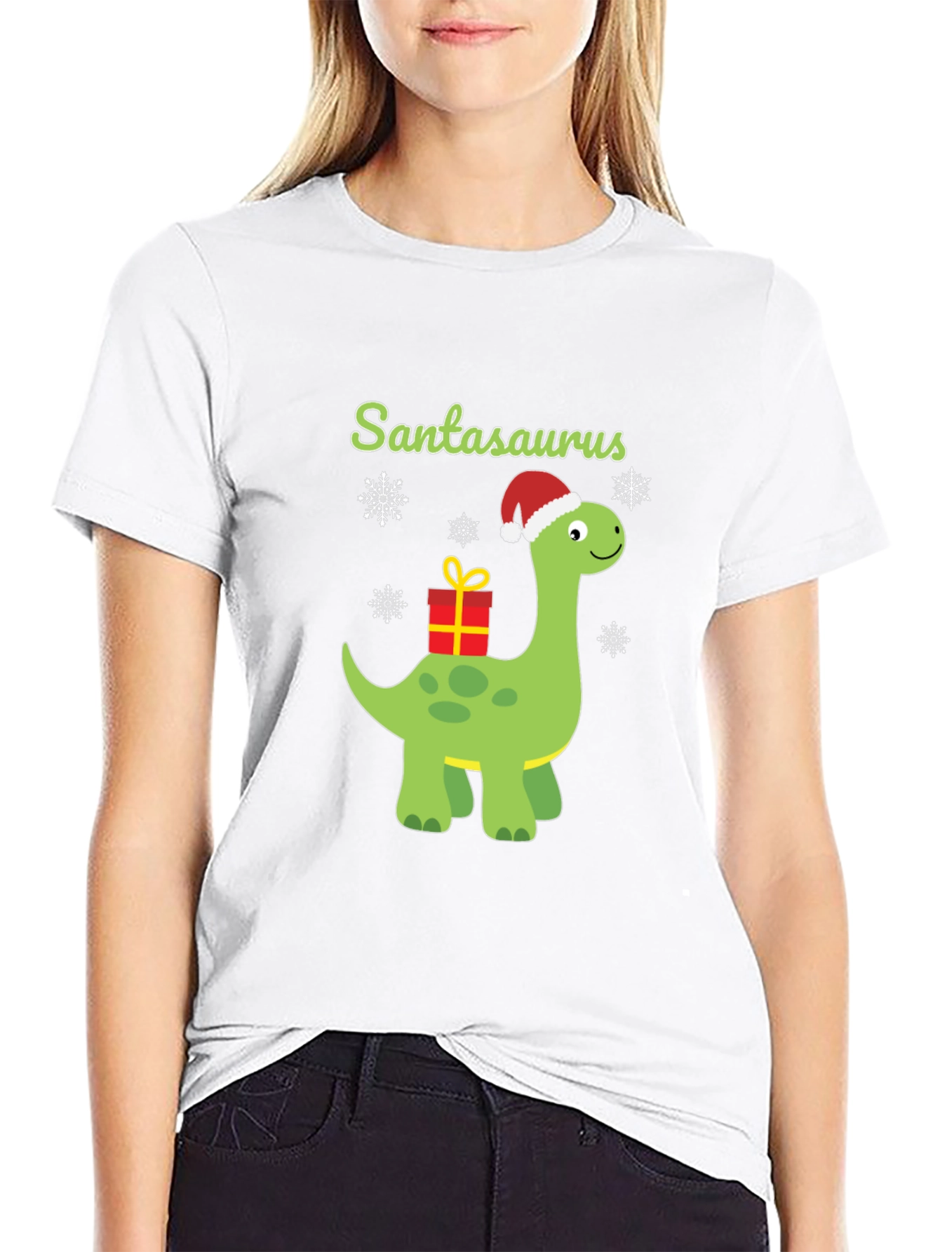 Santasaurus Christmas T-Shirt