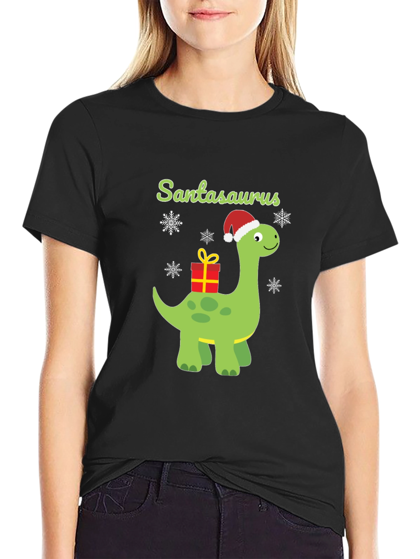 Santasaurus Christmas T-Shirt