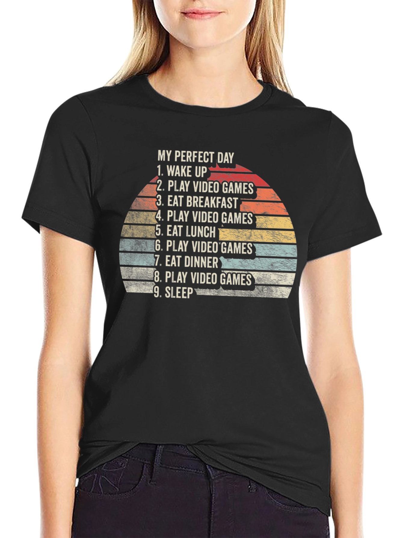 Perfect Day Video Game T-Shirt - Gamer Style