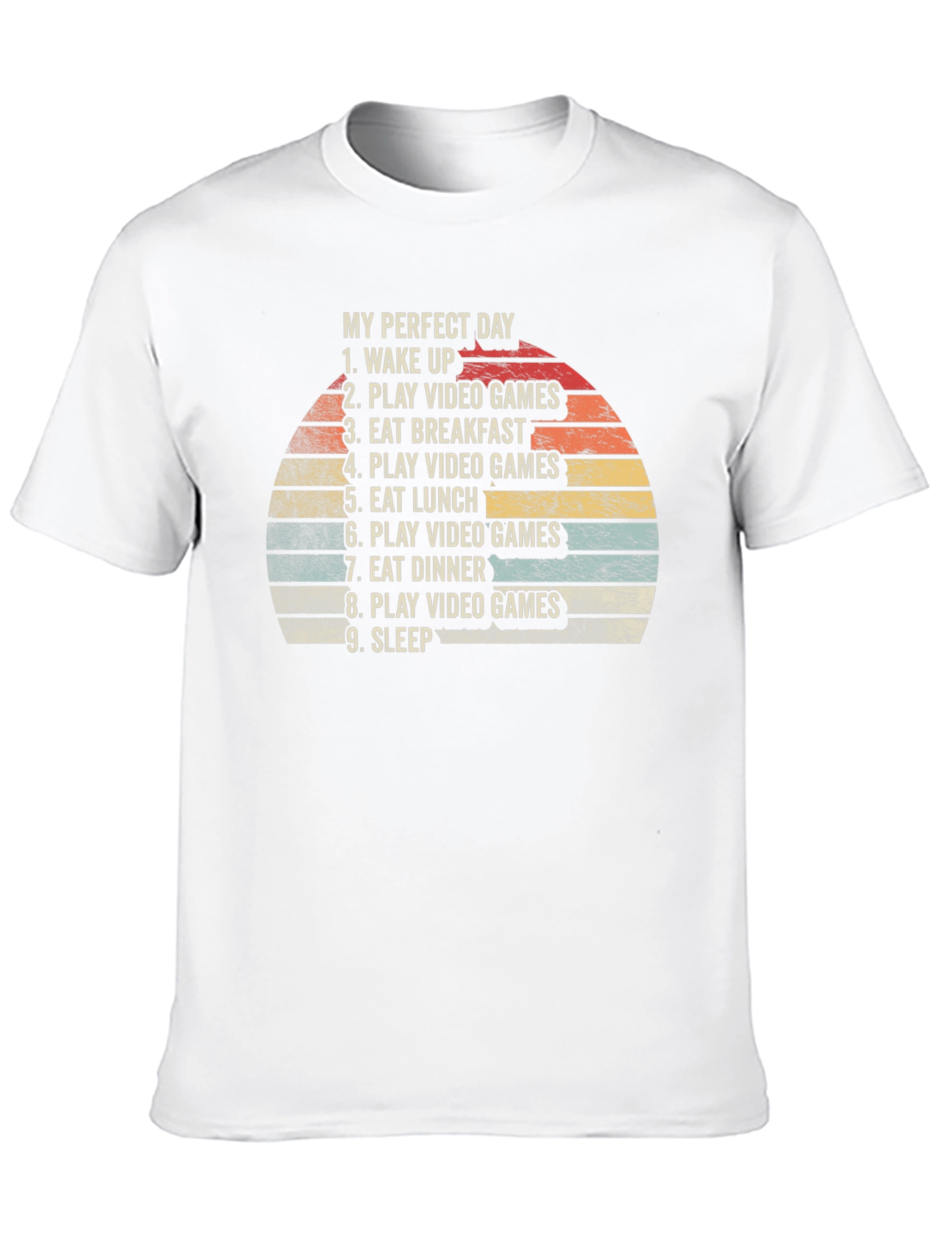 Perfect Day Video Game T-Shirt - Gamer Style