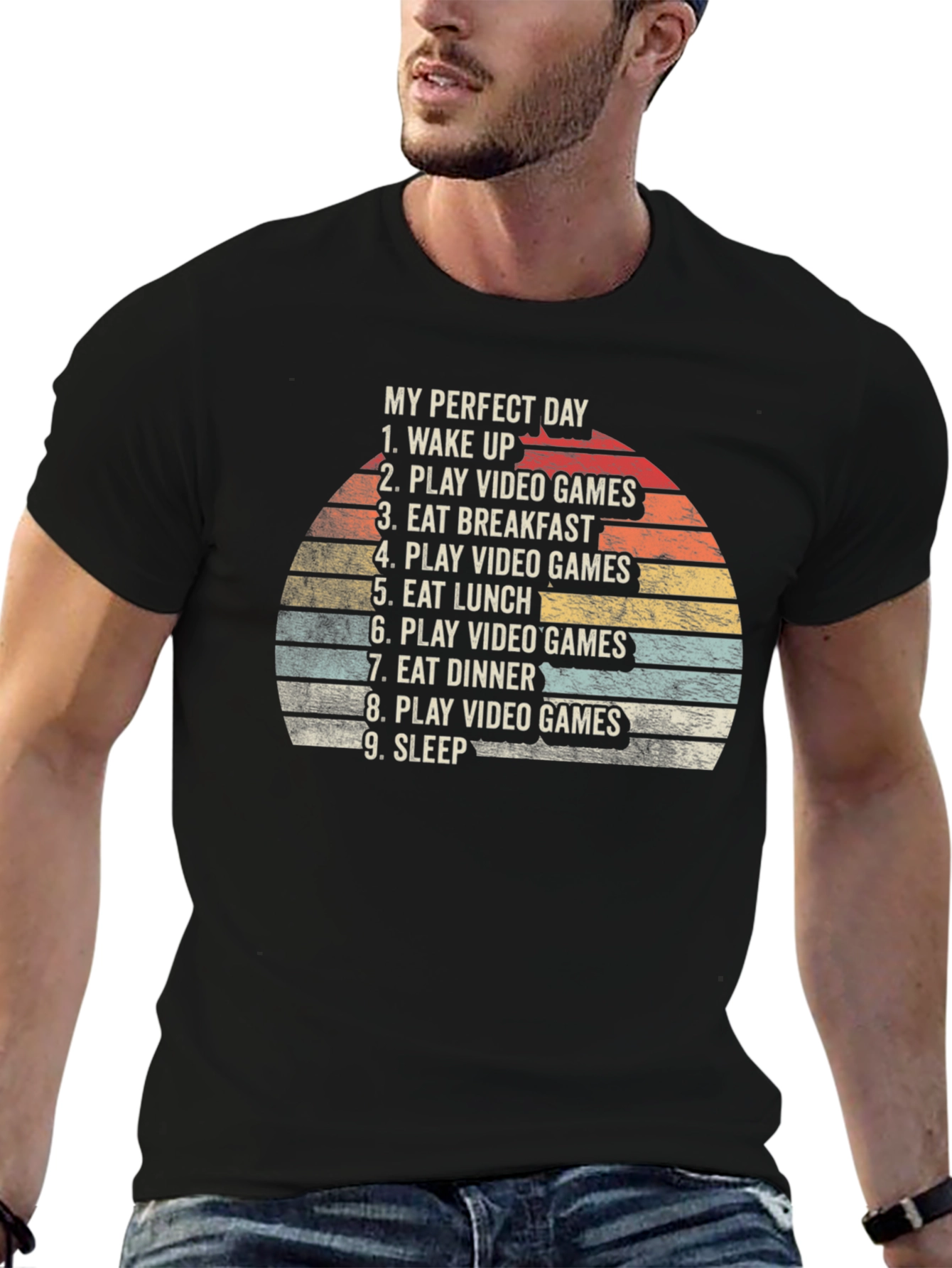 Perfect Day Video Game T-Shirt - Gamer Style