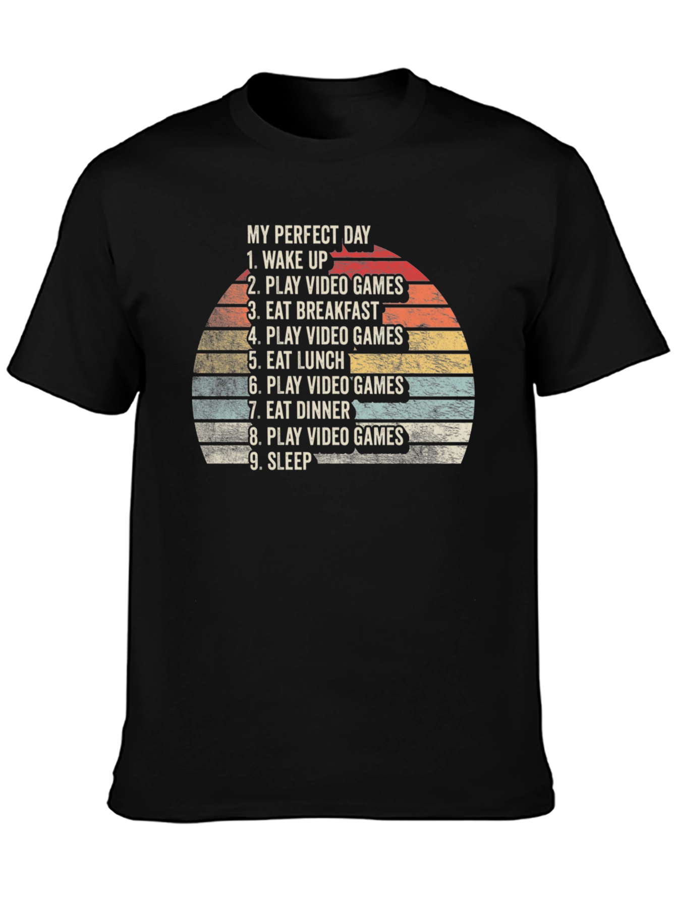 Perfect Day Video Game T-Shirt - Gamer Style