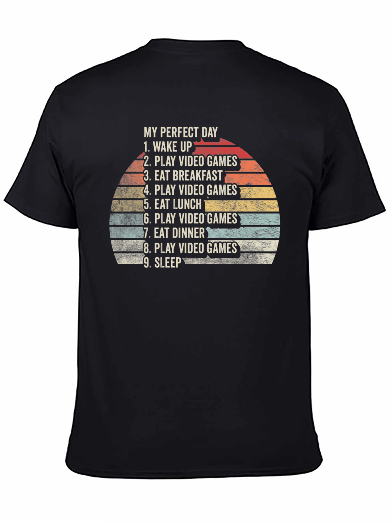Perfect Day Video Game T-Shirt - Gamer Style