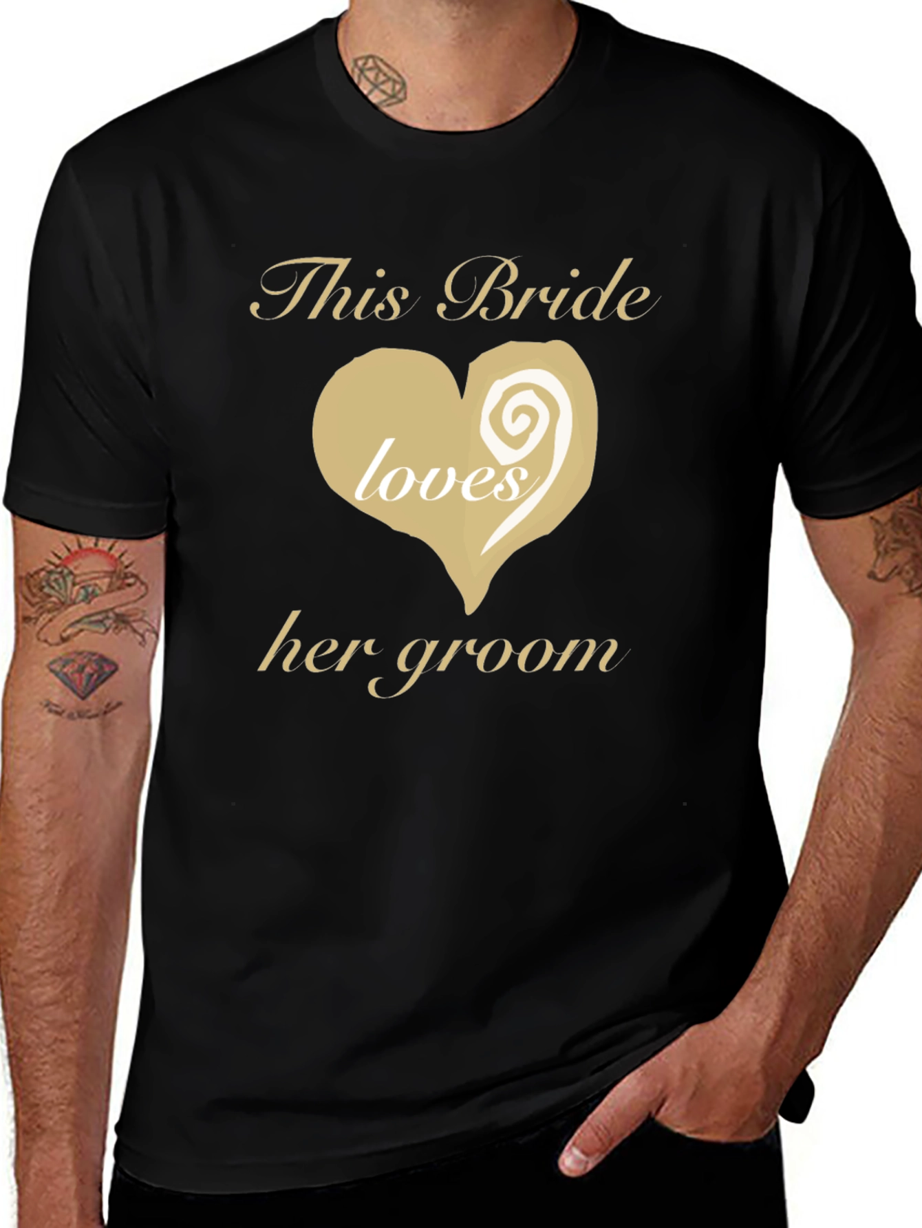 This Bride Loves Her Groom T-Shirt
