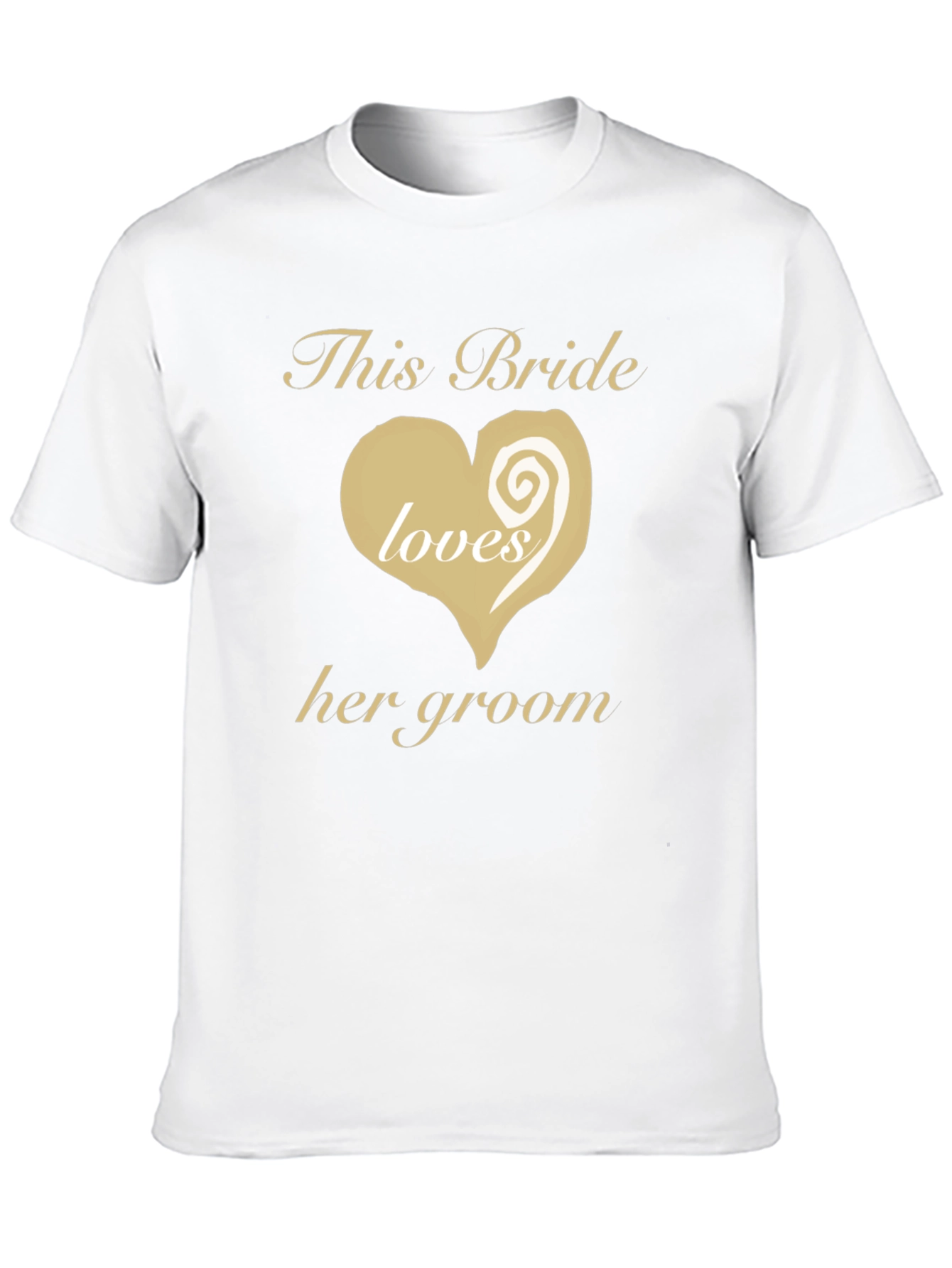 This Bride Loves Her Groom T-Shirt