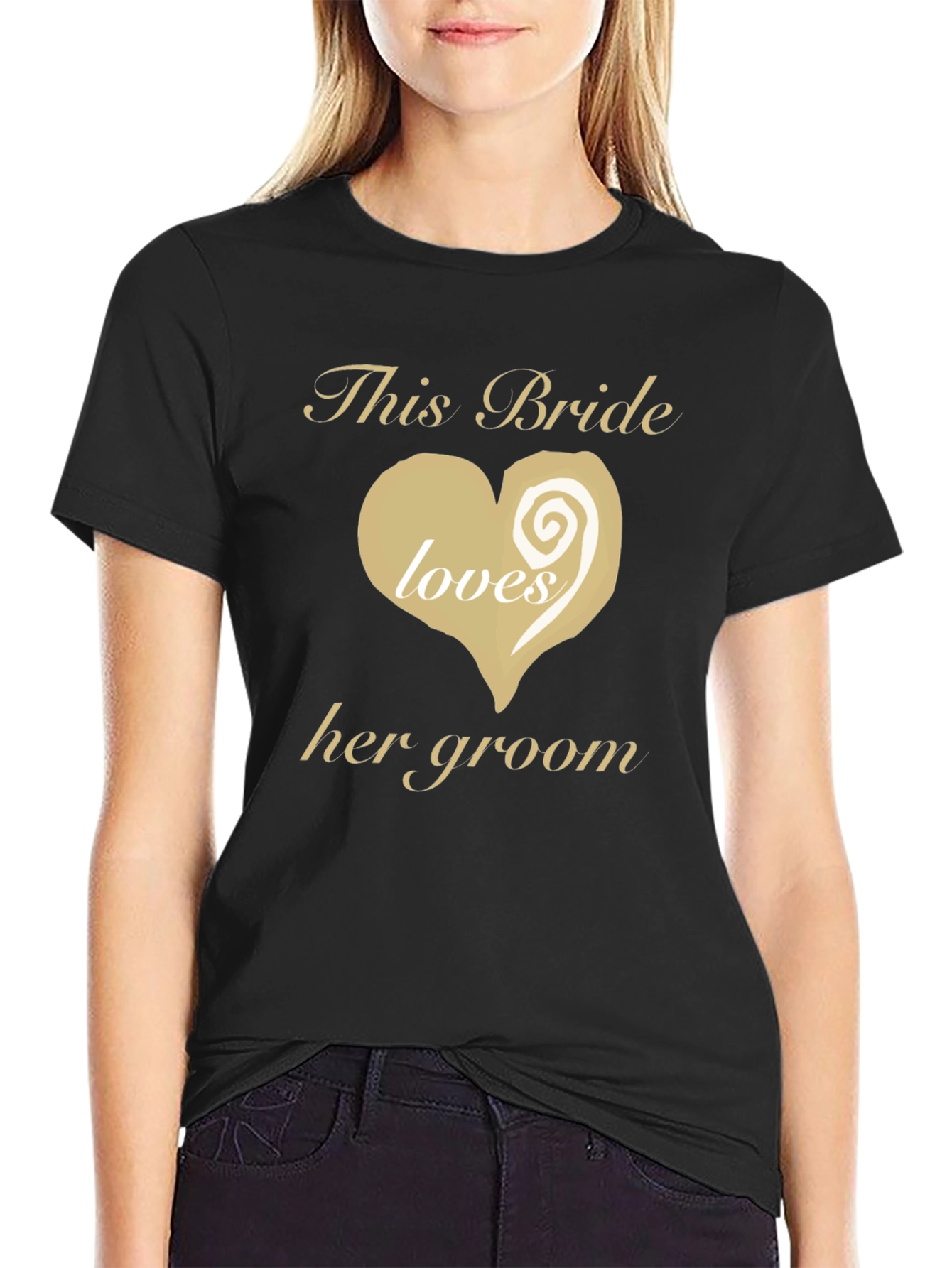 This Bride Loves Her Groom T-Shirt