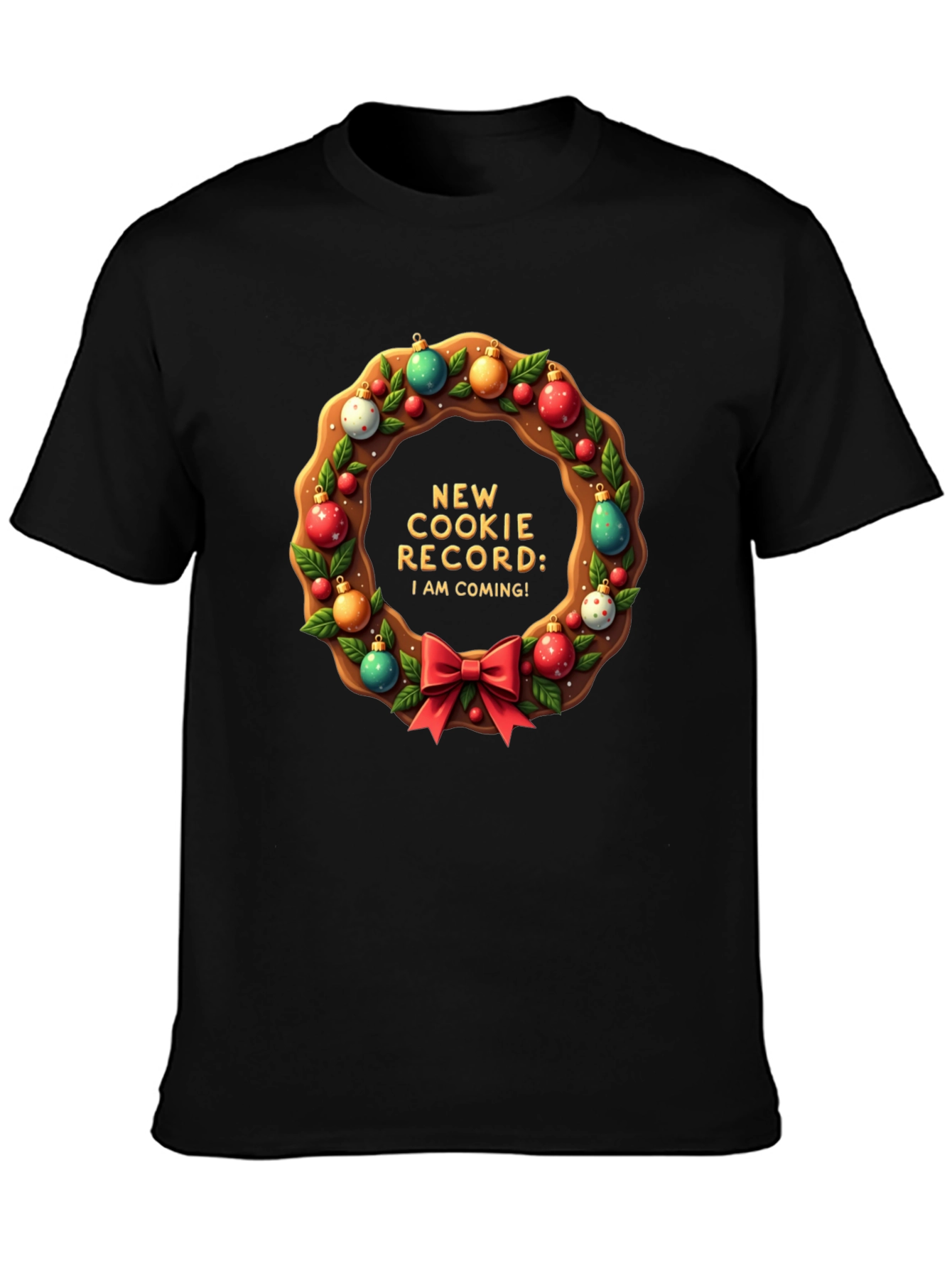 Festive Cookie Record T-Shirt