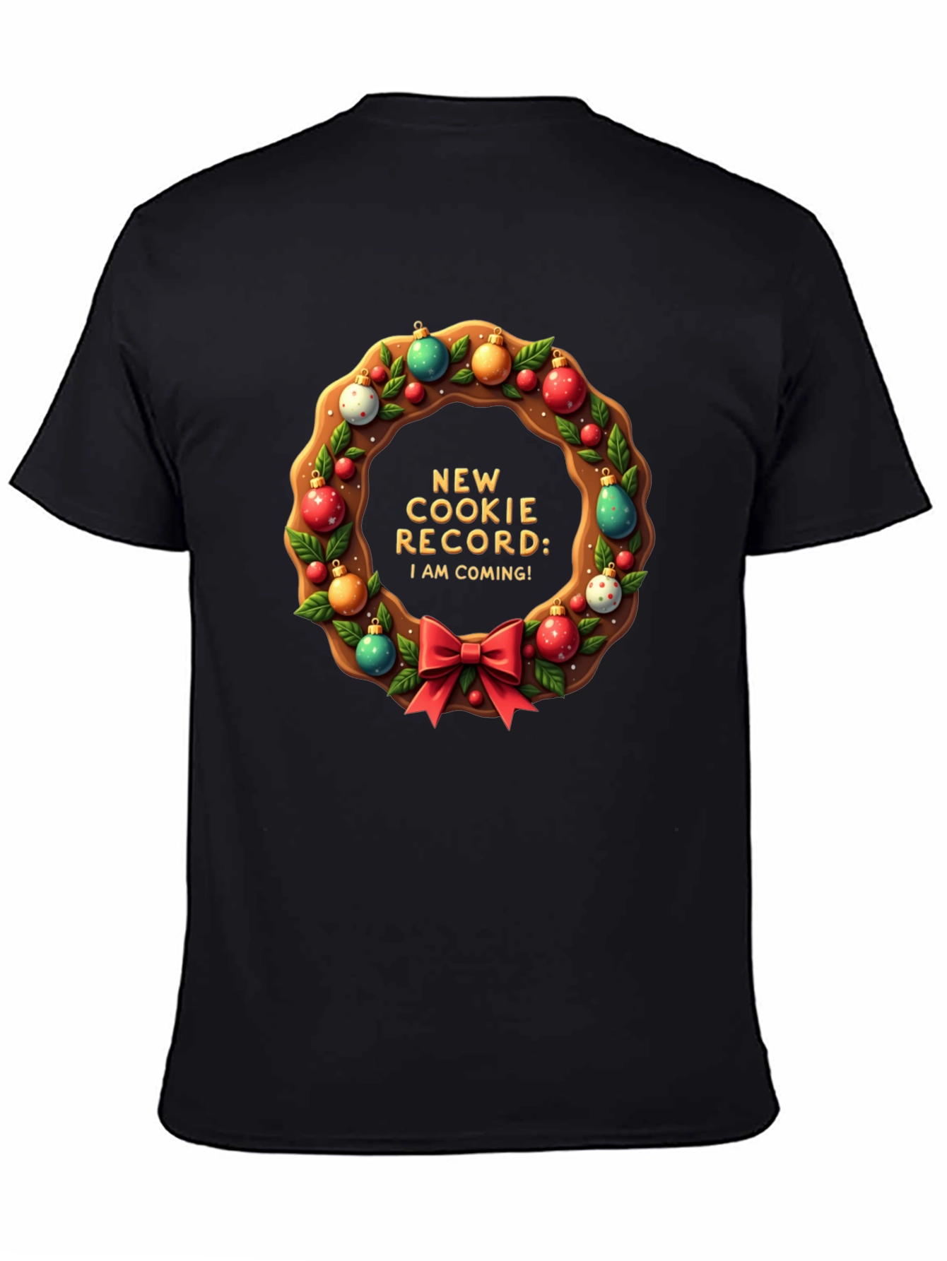 Festive Cookie Record T-Shirt