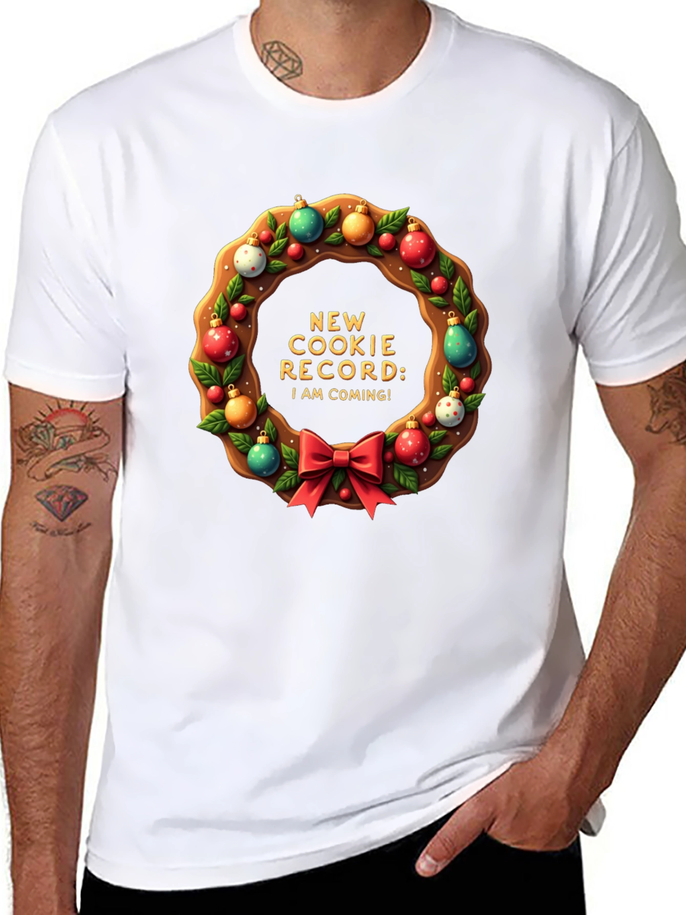 Festive Cookie Record T-Shirt