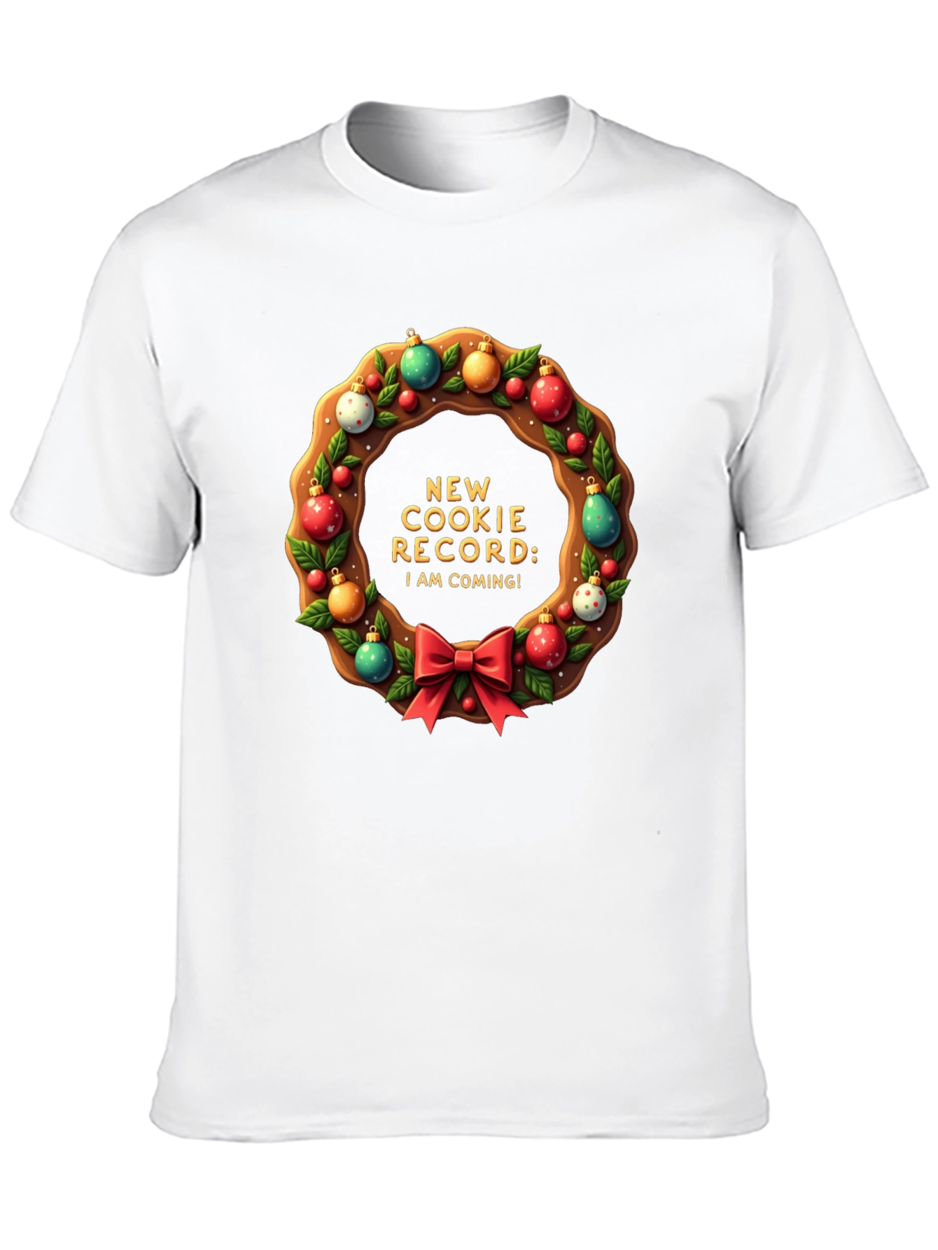 Festive Cookie Record T-Shirt