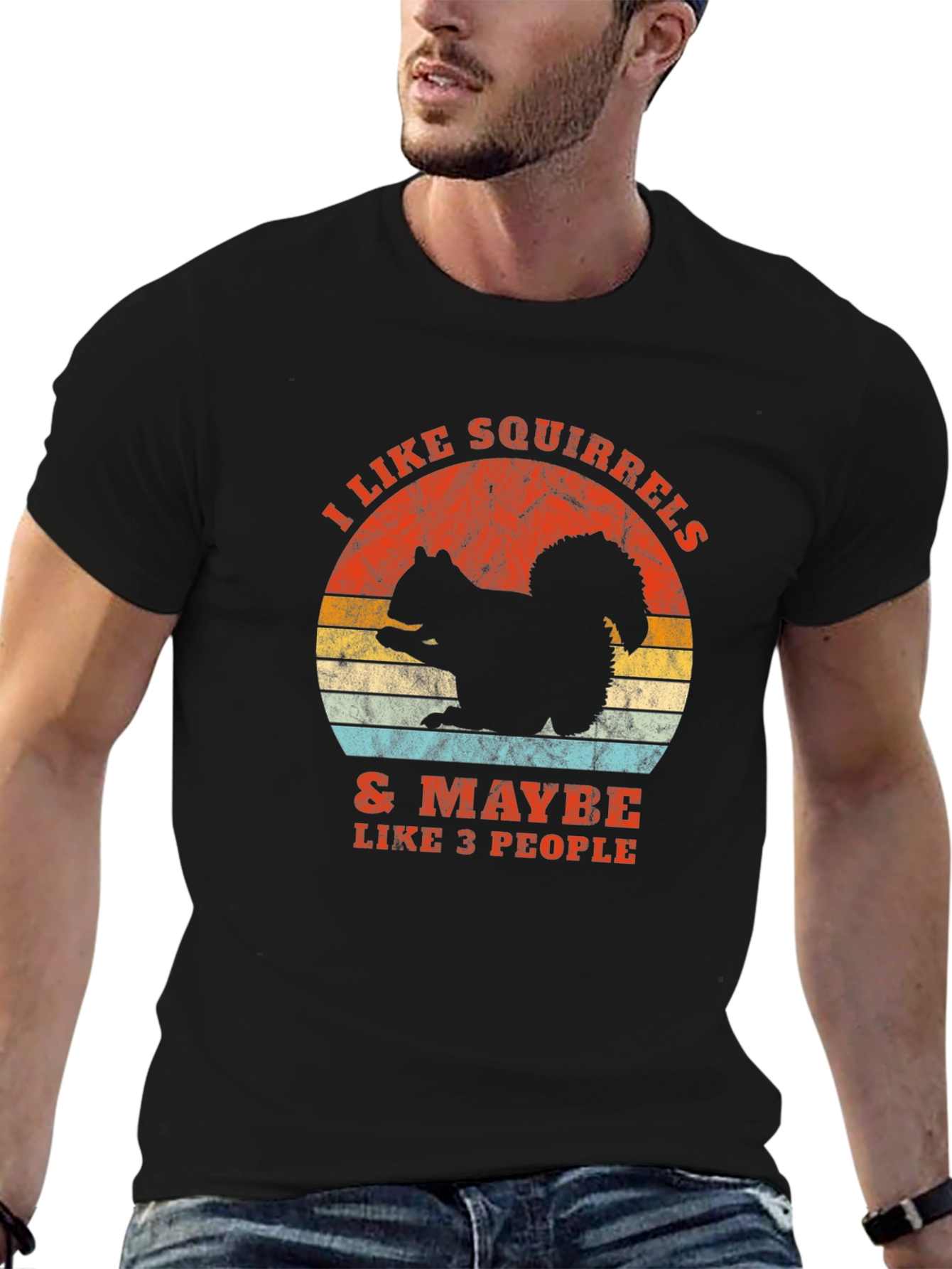 I Like Squirrels T-Shirt - Funny Animal Lover Tee