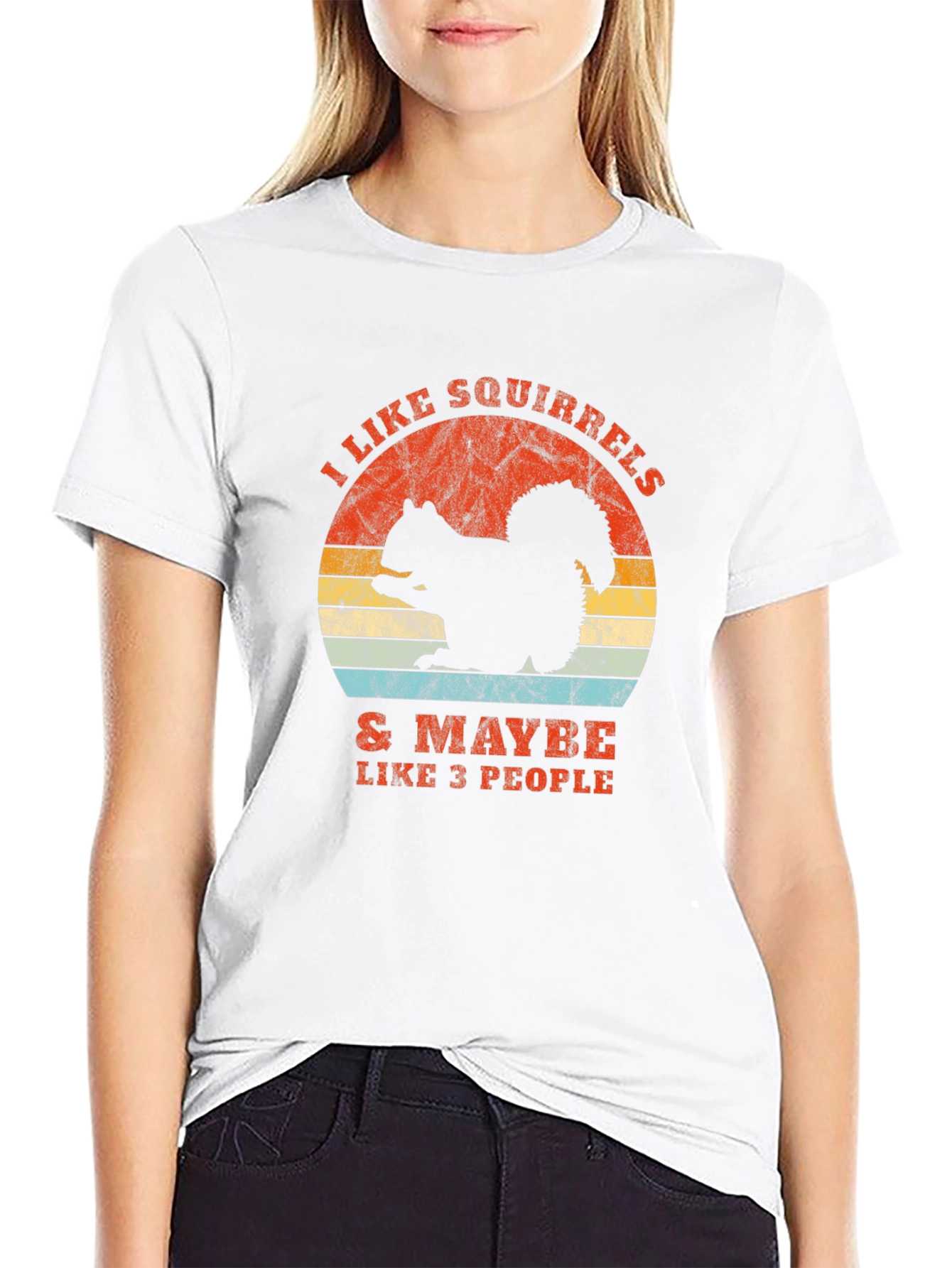 I Like Squirrels T-Shirt - Funny Animal Lover Tee