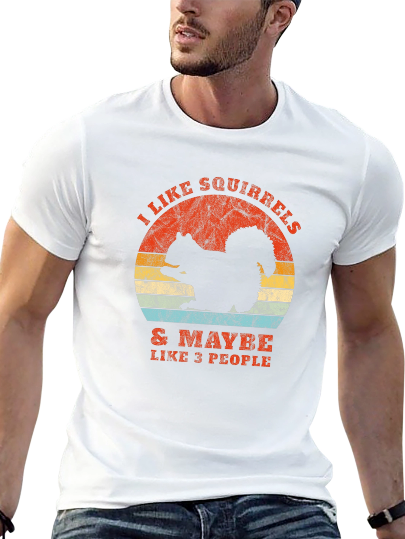 I Like Squirrels T-Shirt - Funny Animal Lover Tee