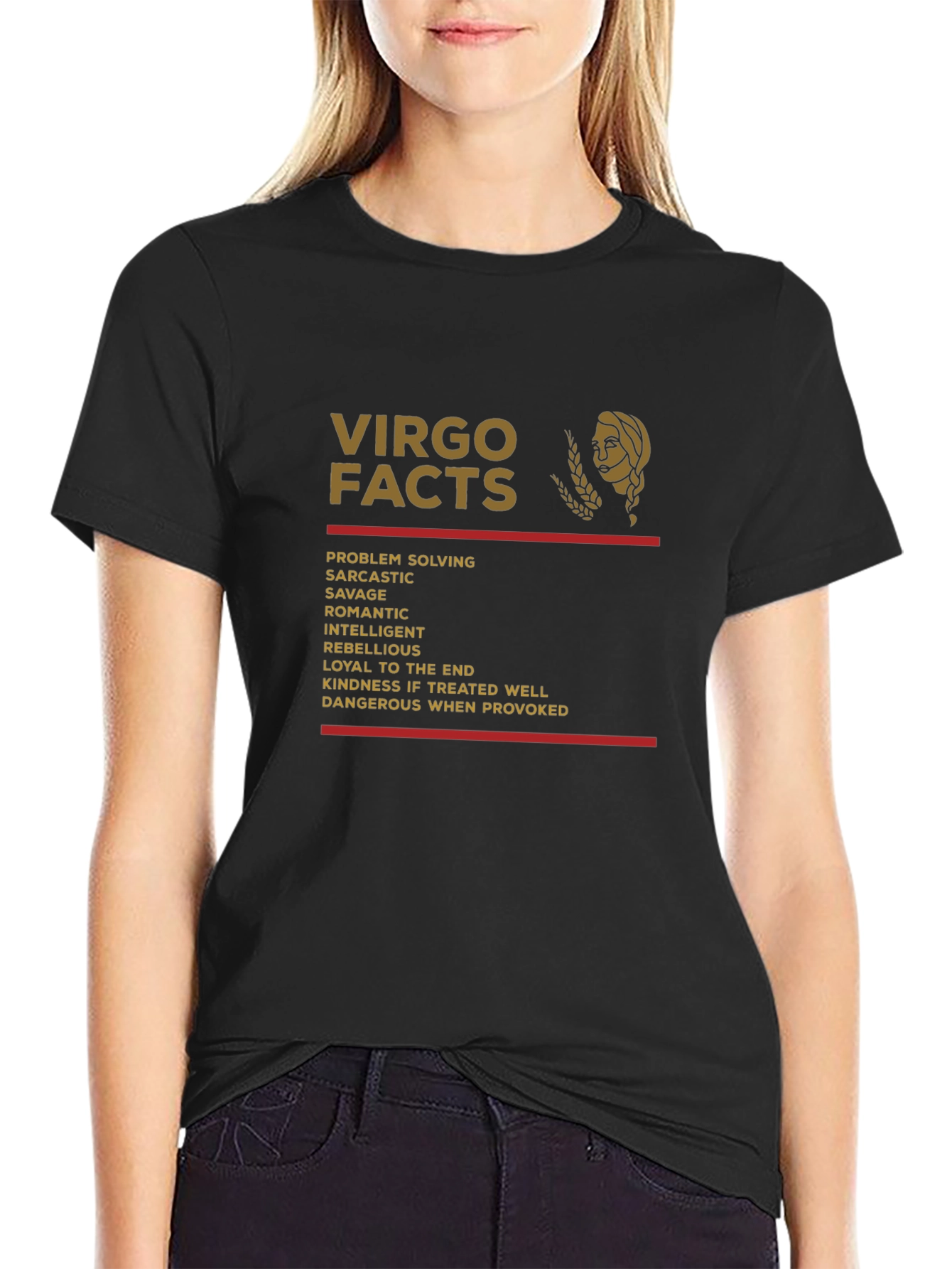 Virgo Facts Zodiac T-Shirt - Astrology Gift