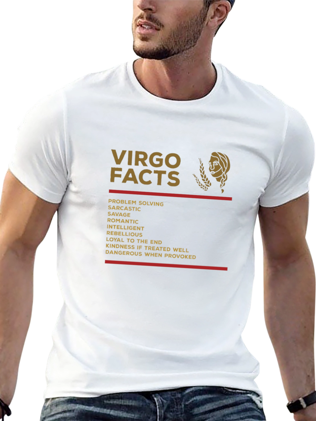 Virgo Facts Zodiac T-Shirt - Astrology Gift