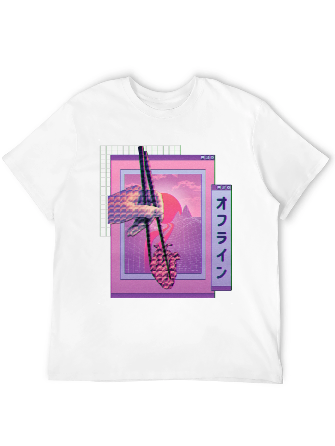 Aesthetic Vaporwave Graphic Tee