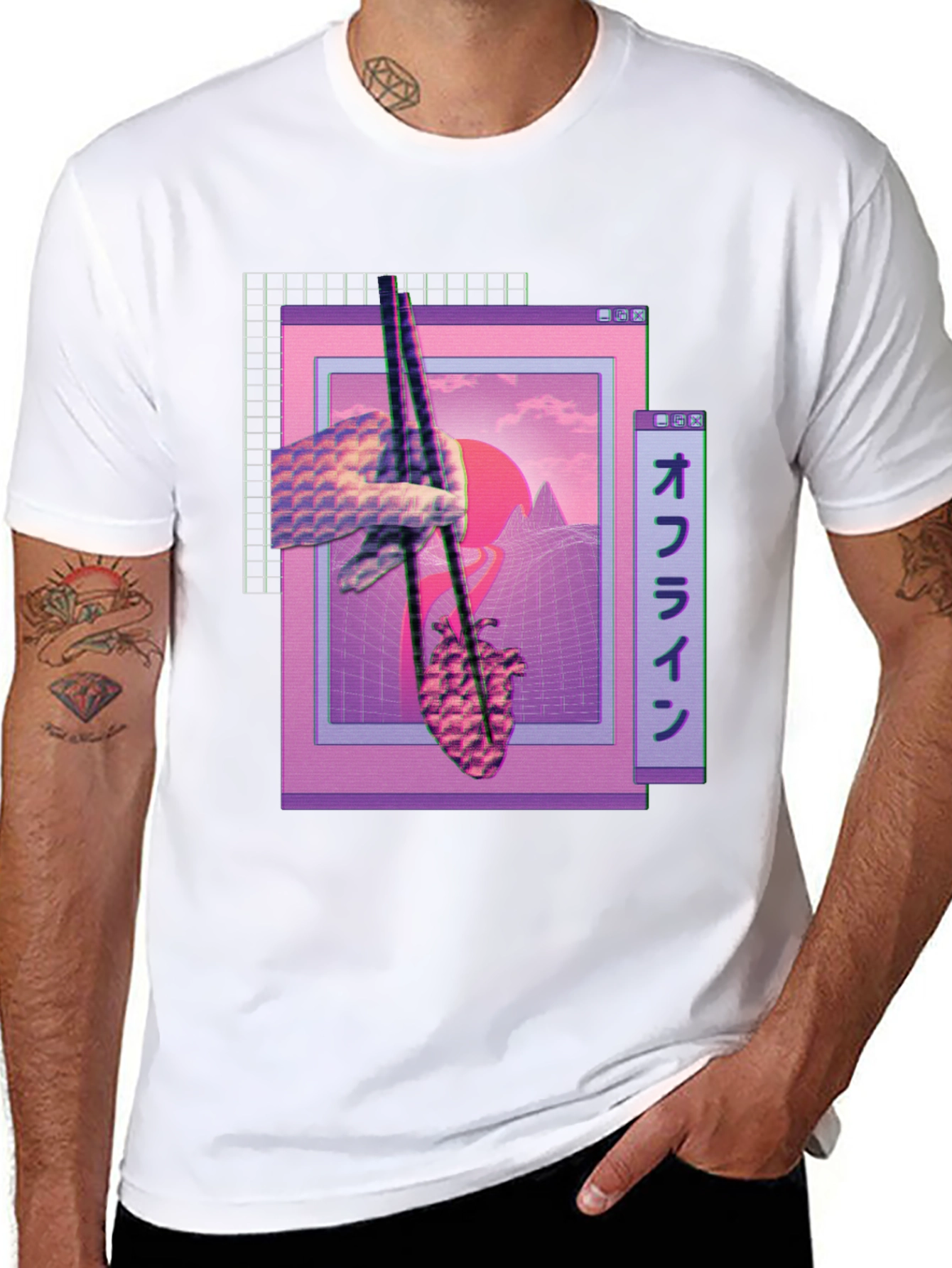 Aesthetic Vaporwave Graphic Tee