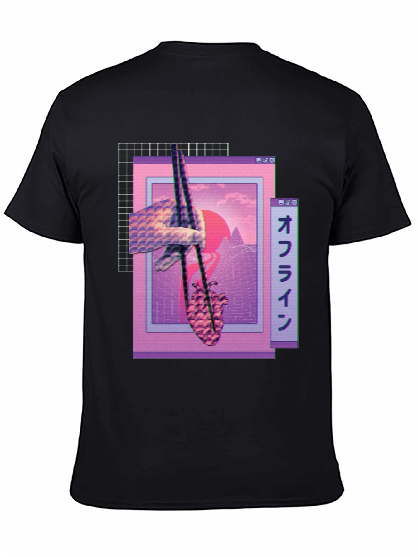 Aesthetic Vaporwave Graphic Tee