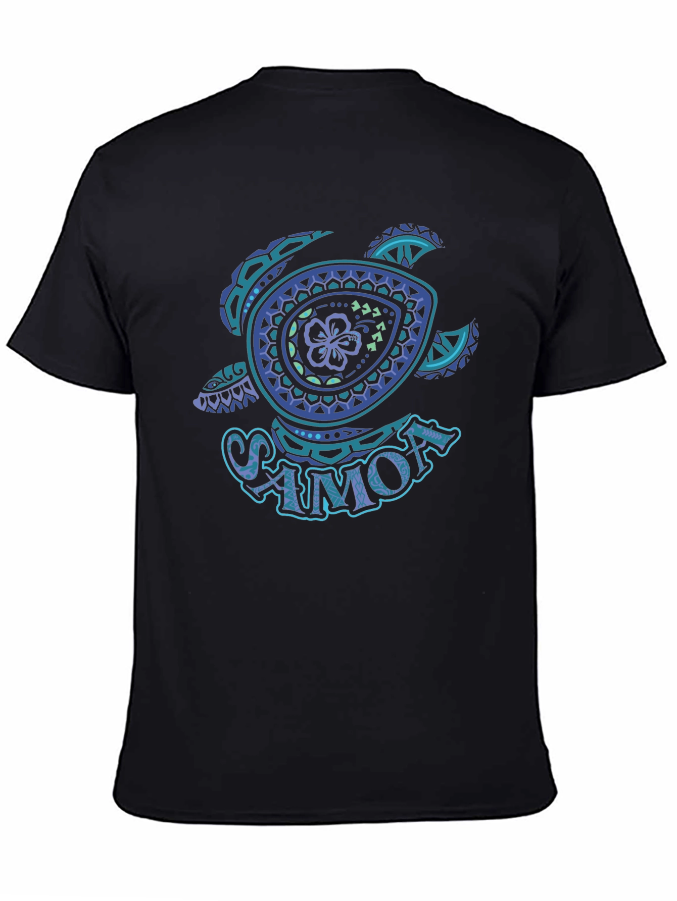 Samoa Turtle Graphic Tee - Island Style