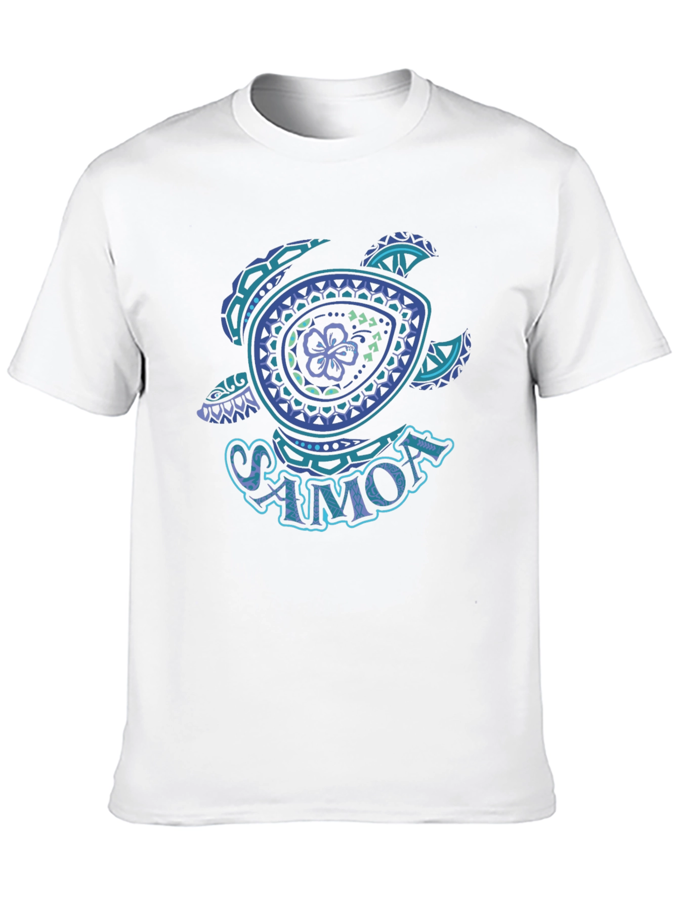 Samoa Turtle Graphic Tee - Island Style