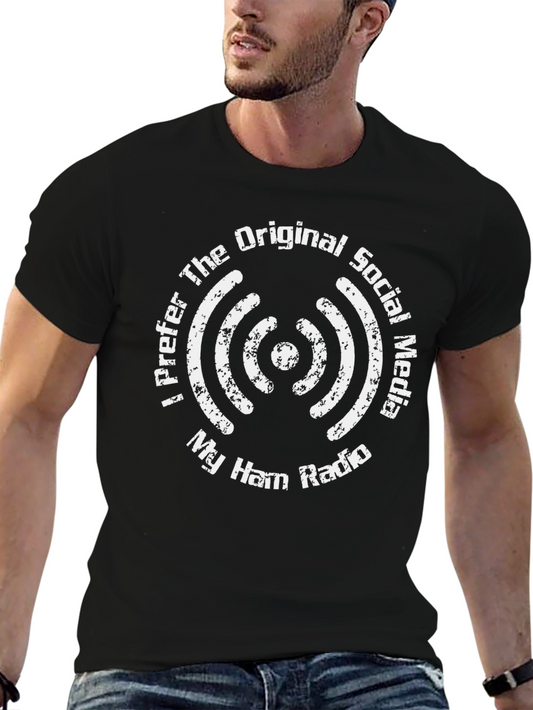 Original Social Media Ham Radio T-Shirt