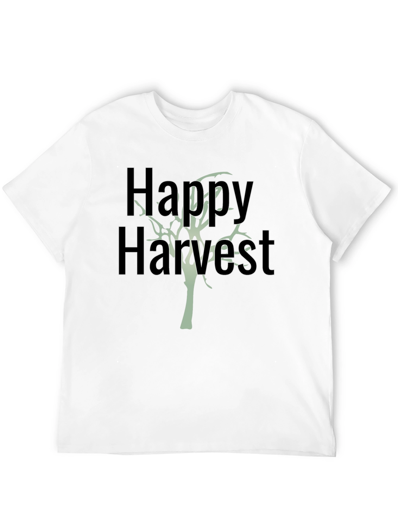 Happy Harvest Black Graphic Tee