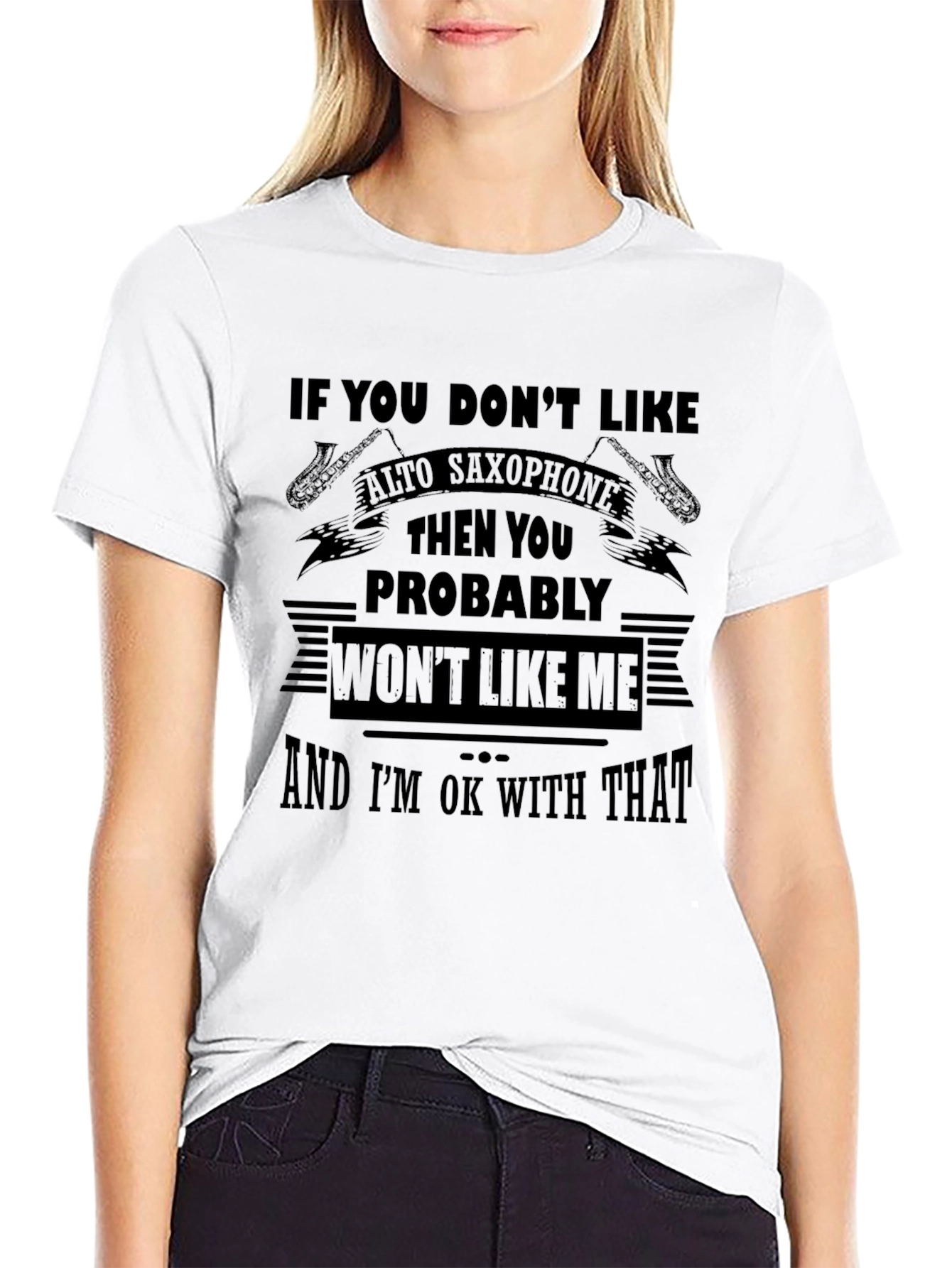 Alto Saxophone T-Shirt -  Music Lover Tee
